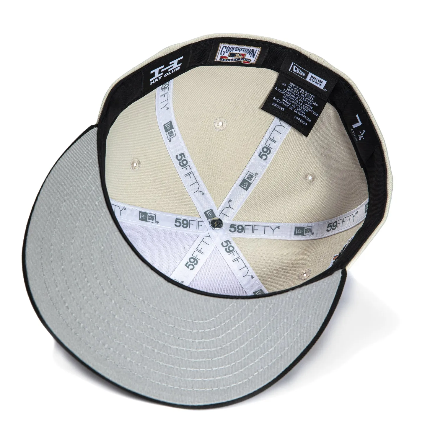 New Era 59Fifty San Francisco Giants 25th Anniversary Stadium Patch Script Hat - Stone, Black, Orange sold by Hat Club product image thumbnail 2