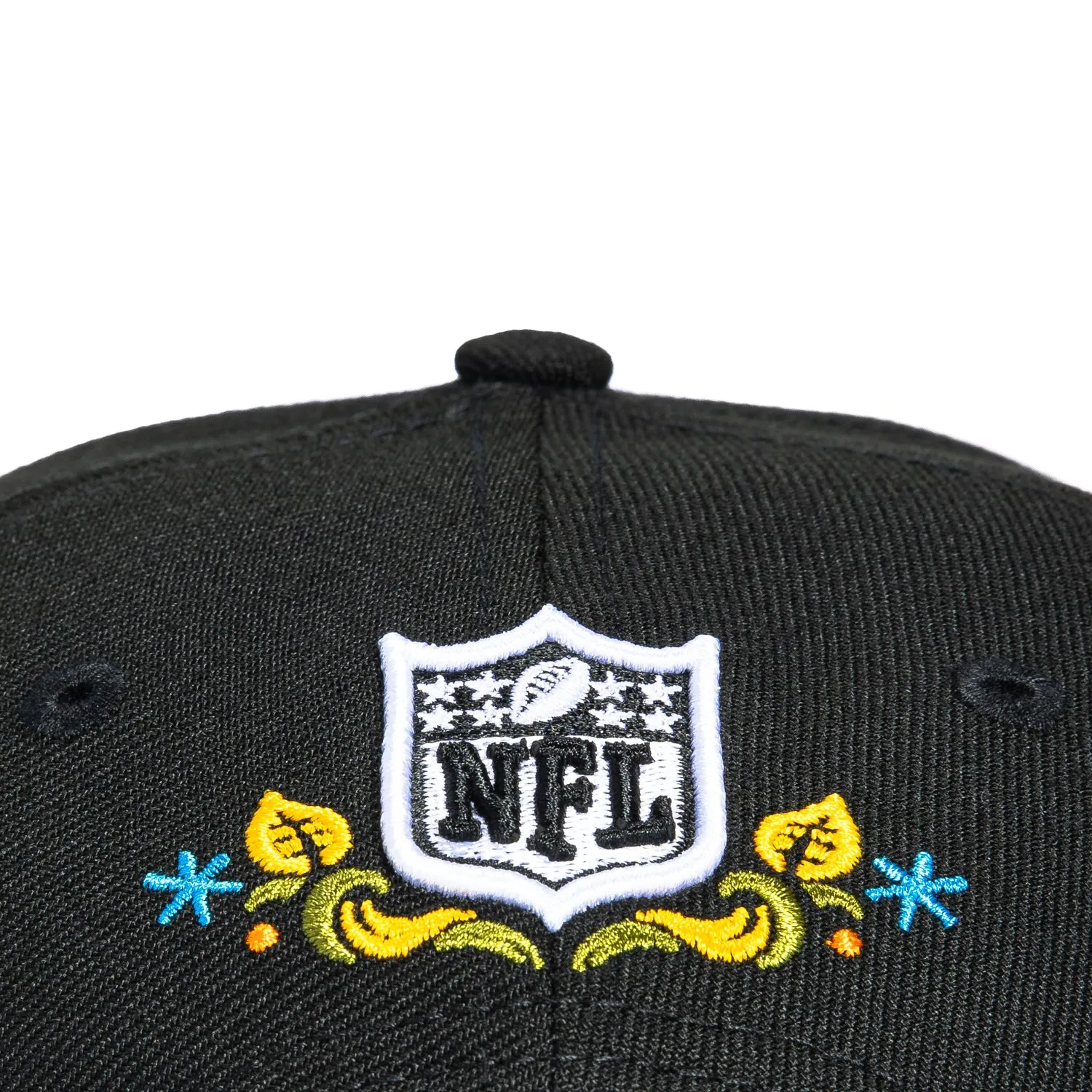 New Era 9Seventy Las Vegas Raiders Hasta La Muerte Stretch Snapback Hat - Black sold by Hat Club product image thumbnail 4
