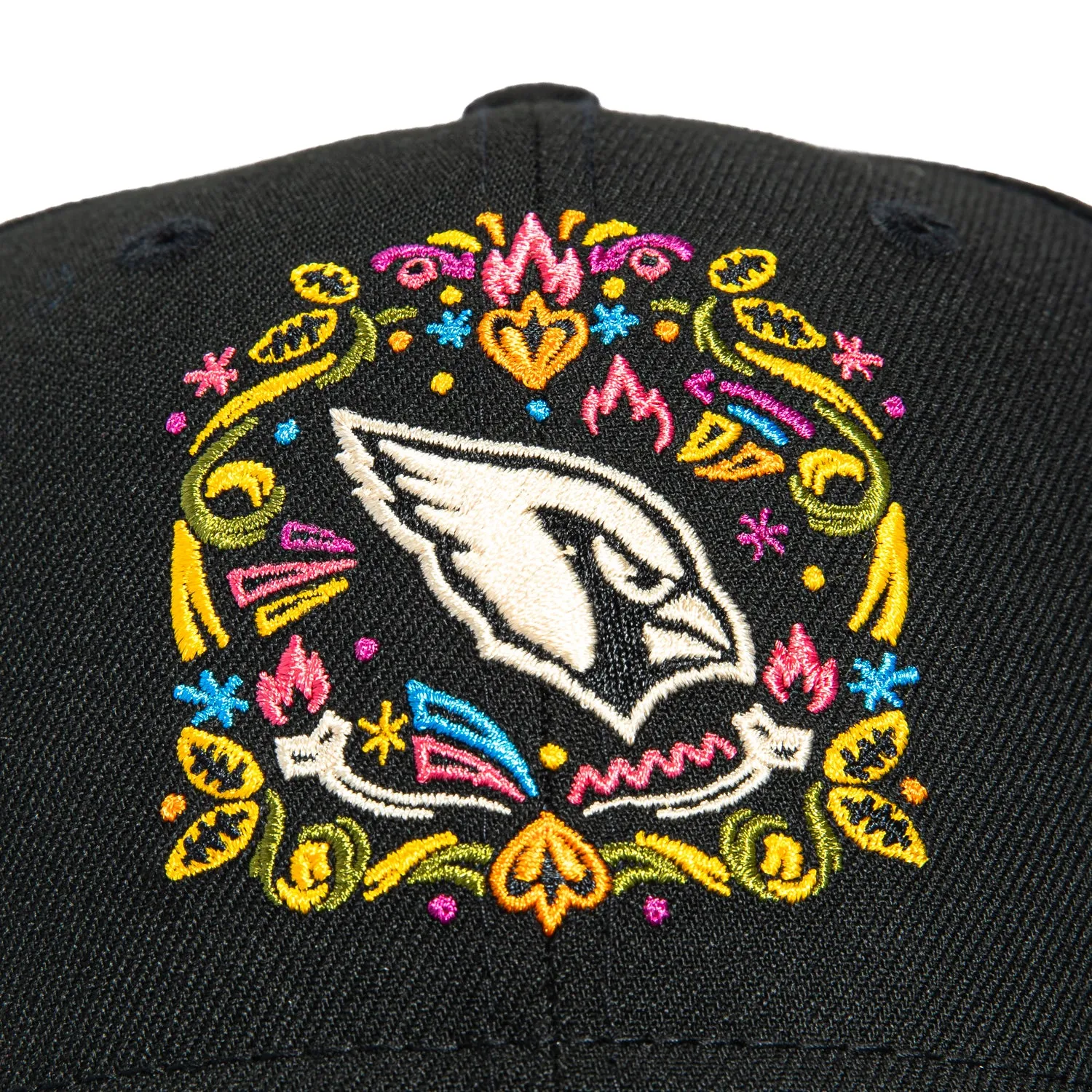 New Era 9Seventy Arizona Cardinals Hasta La Muerte Stretch Snapback Hat - Black sold by Hat Club product image thumbnail 3