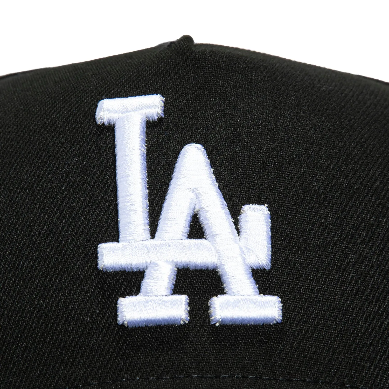 New Era 9Forty A-Frame Los Angeles Dodgers 1984 Olympic Stadium Patch Light Blue UV Snapback Hat - Black, White sold by Hat Club product image thumbnail 3