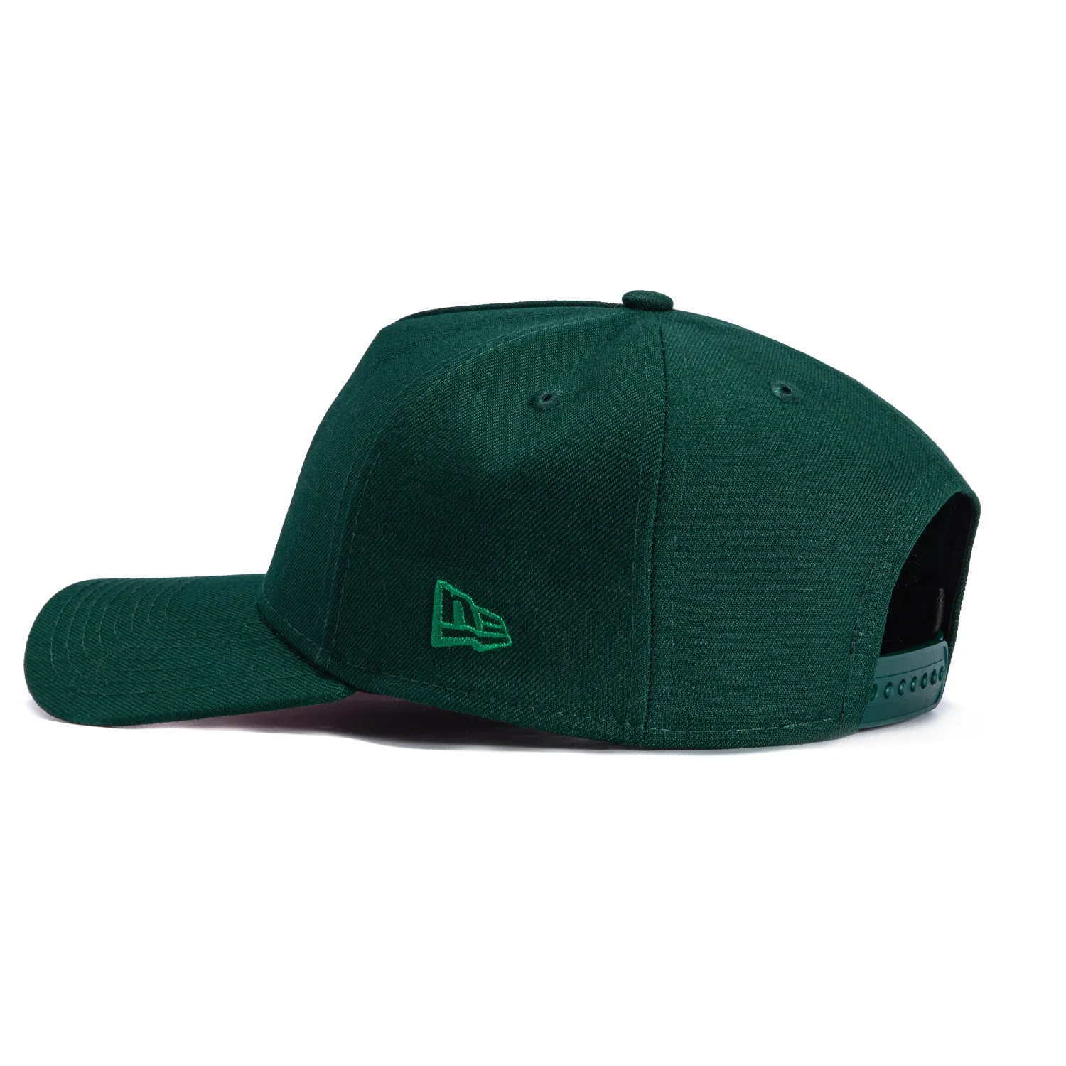 New Era 9Forty A-Frame Los Angeles Dodgers 1984 Olympic Stadium Patch Pink UV Snapback Hat - Green, Ivory sold by Hat Club product image thumbnail 2