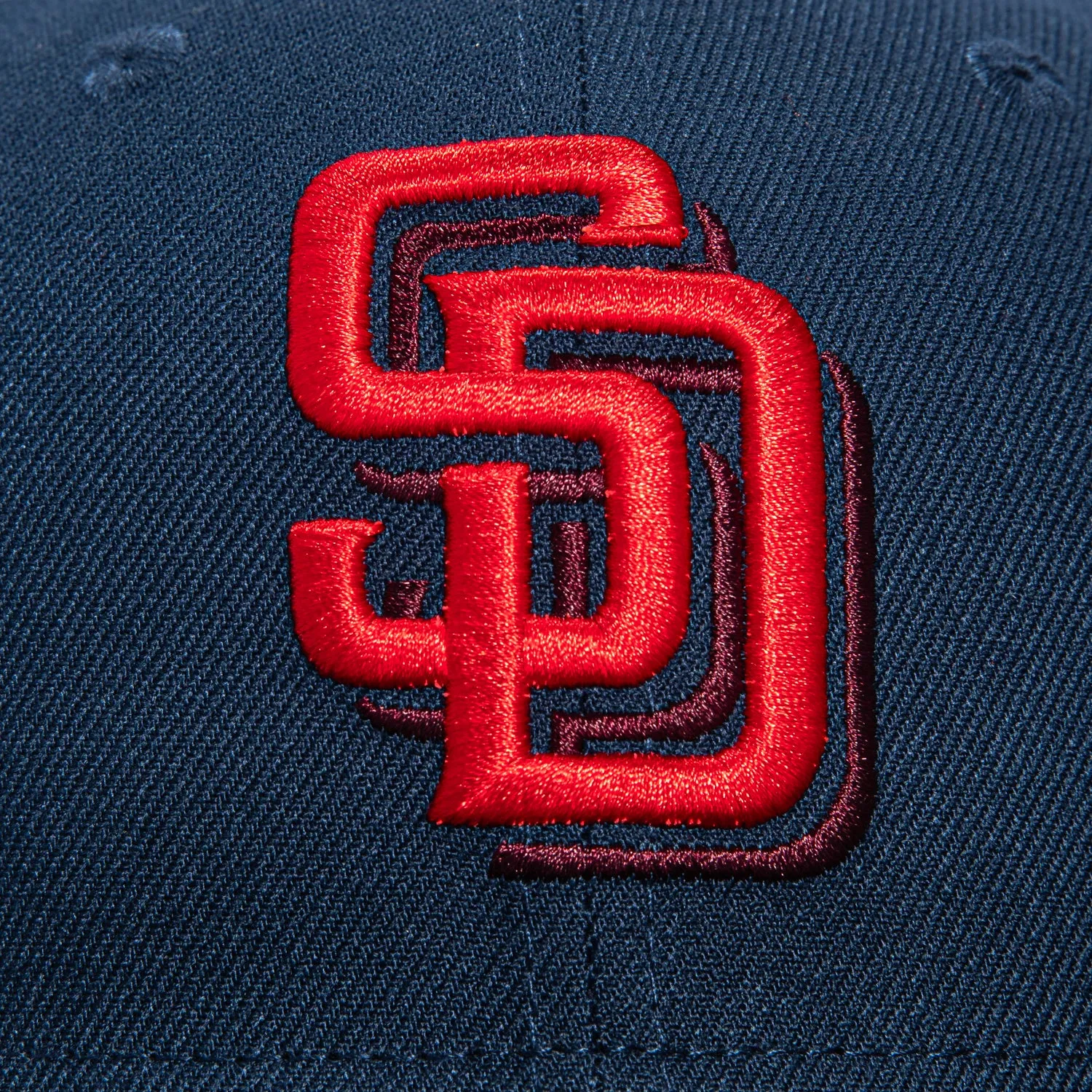 New Era 59Fifty Horror Pack San Diego Padres 25th Anniversary Patch Hat - Navy, Black, Red sold by Hat Club product image thumbnail 4