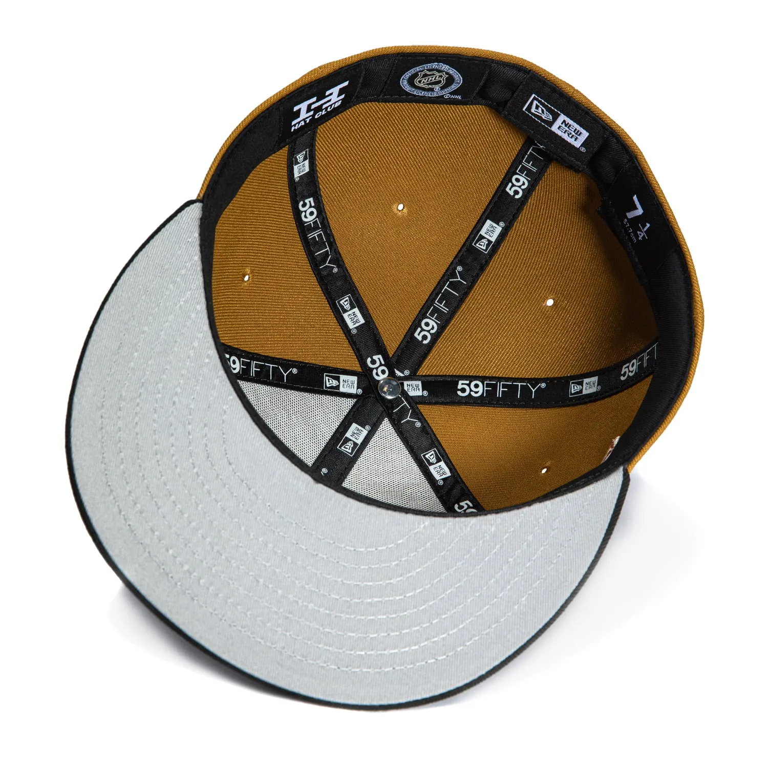 New Era 59Fifty St Louis Blues Logo Patch Hat - Gold, Black, Metallic Copper sold by Hat Club product image thumbnail 2
