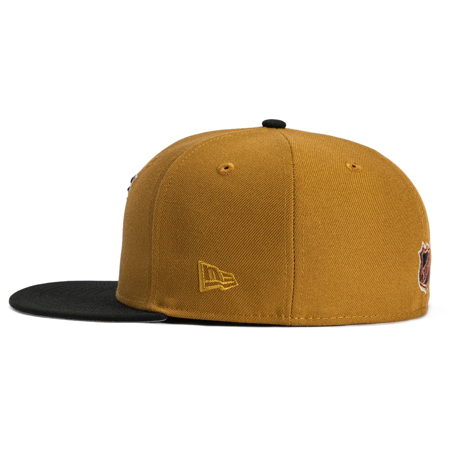 New Era 59Fifty St Louis Blues Logo Patch Hat - Gold, Black, Metallic Copper sold by Hat Club product image thumbnail 3