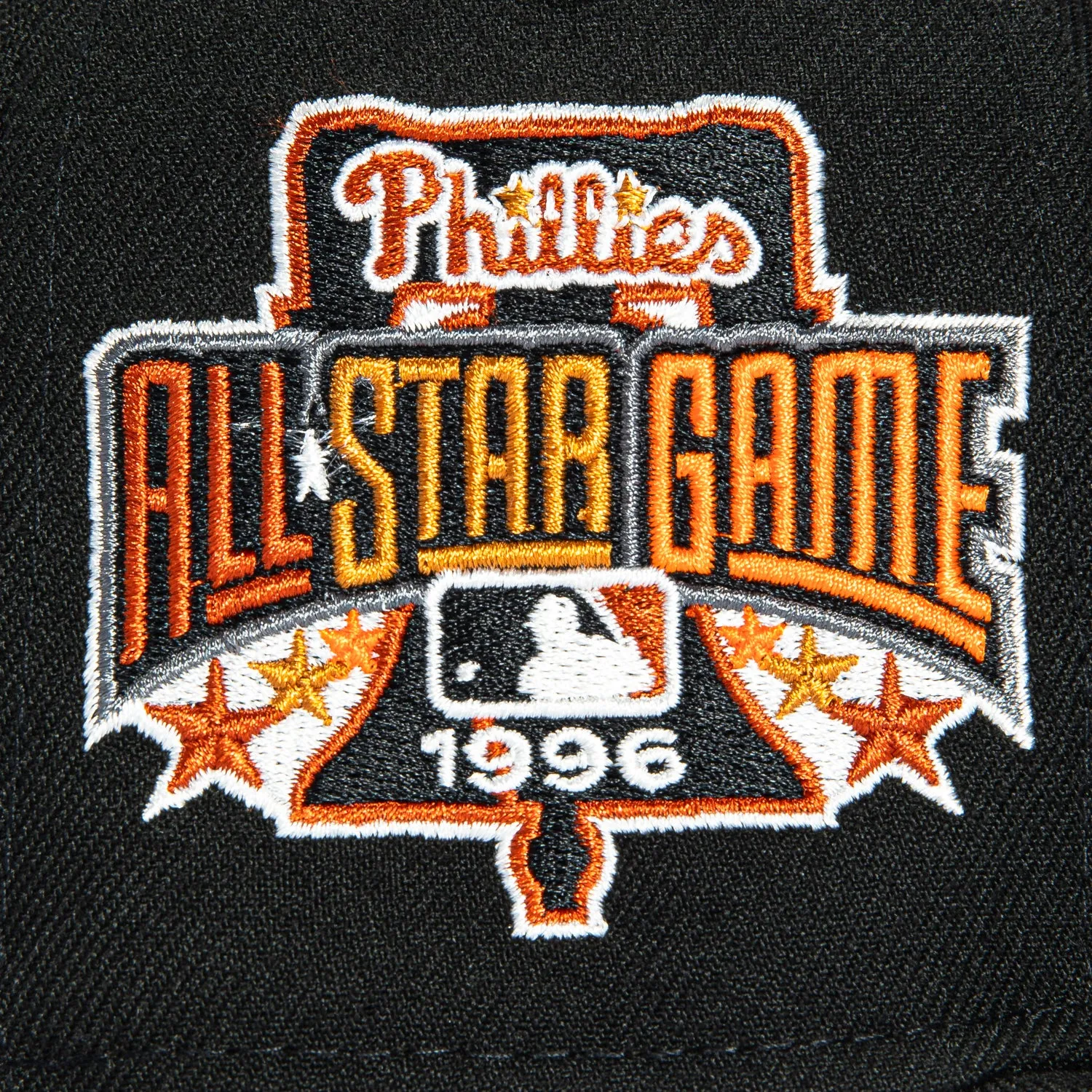 New Era 59Fifty Horror Pack Philadelphia Phillies 1996 All Star Game Patch Gradient Hat - Black, Ivory sold by Hat Club product image thumbnail 5