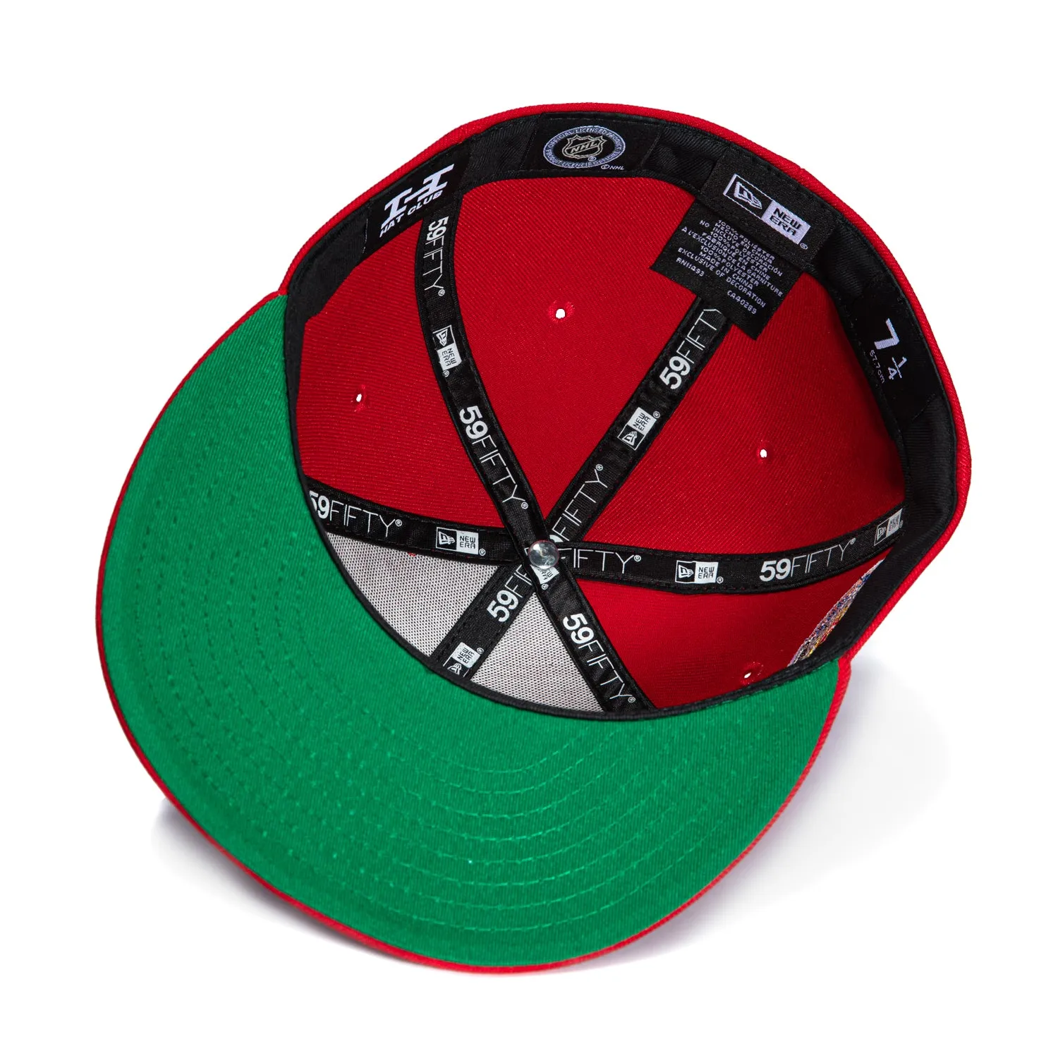 New Era 59Fifty Calgary Flames 1989 Stanley Cup Patch Hat - Red sold by Hat Club product image thumbnail 2