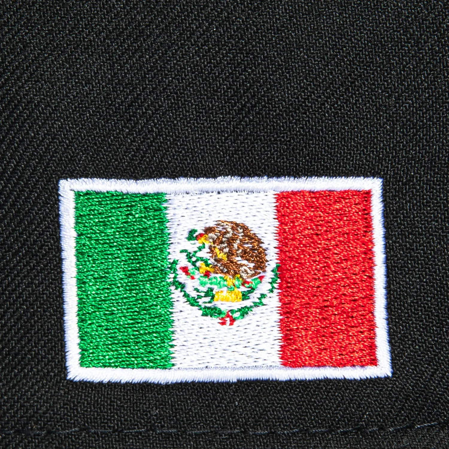 New Era 59Fifty Chicago Blackhawks Mexico Flag Patch Hat - Black sold by Hat Club product image thumbnail 5