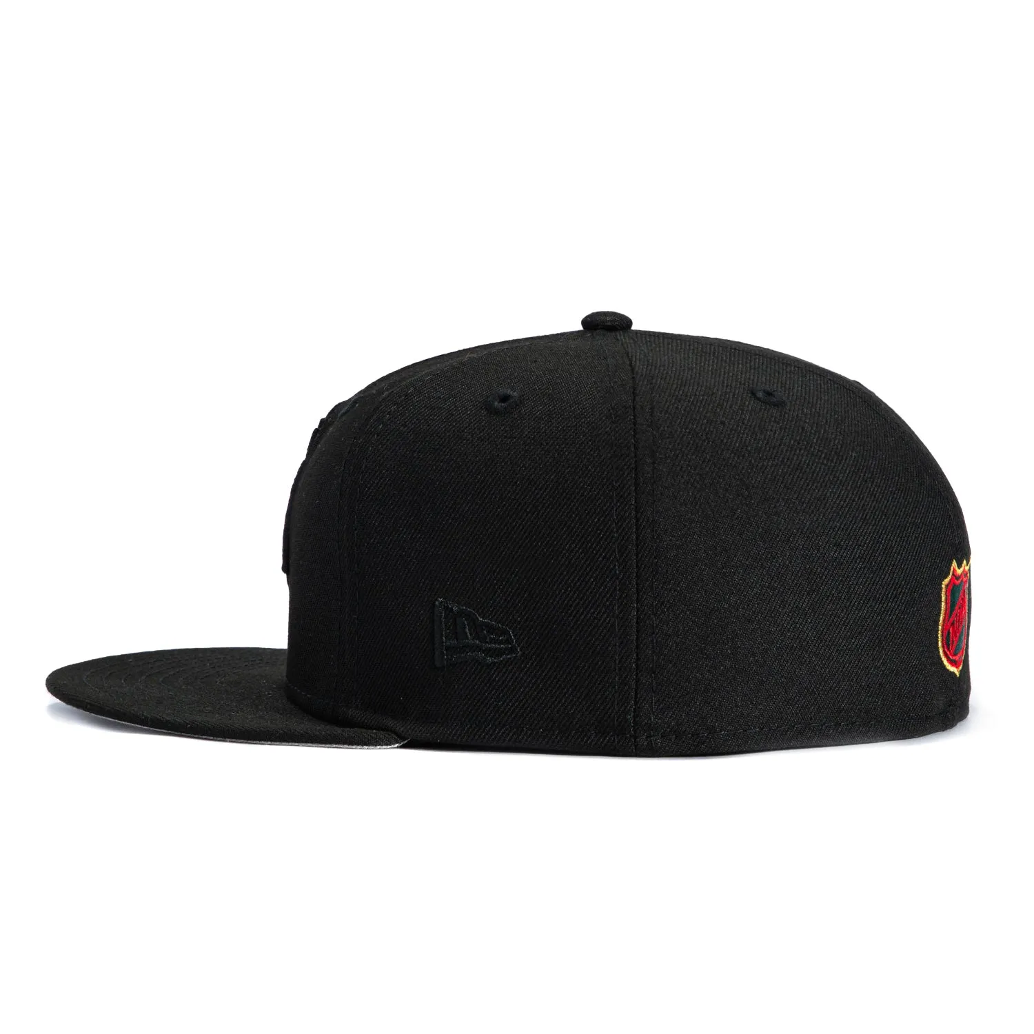 New Era 59Fifty Chicago Blackhawks Mexico Flag Patch Hat - Black sold by Hat Club product image thumbnail 3