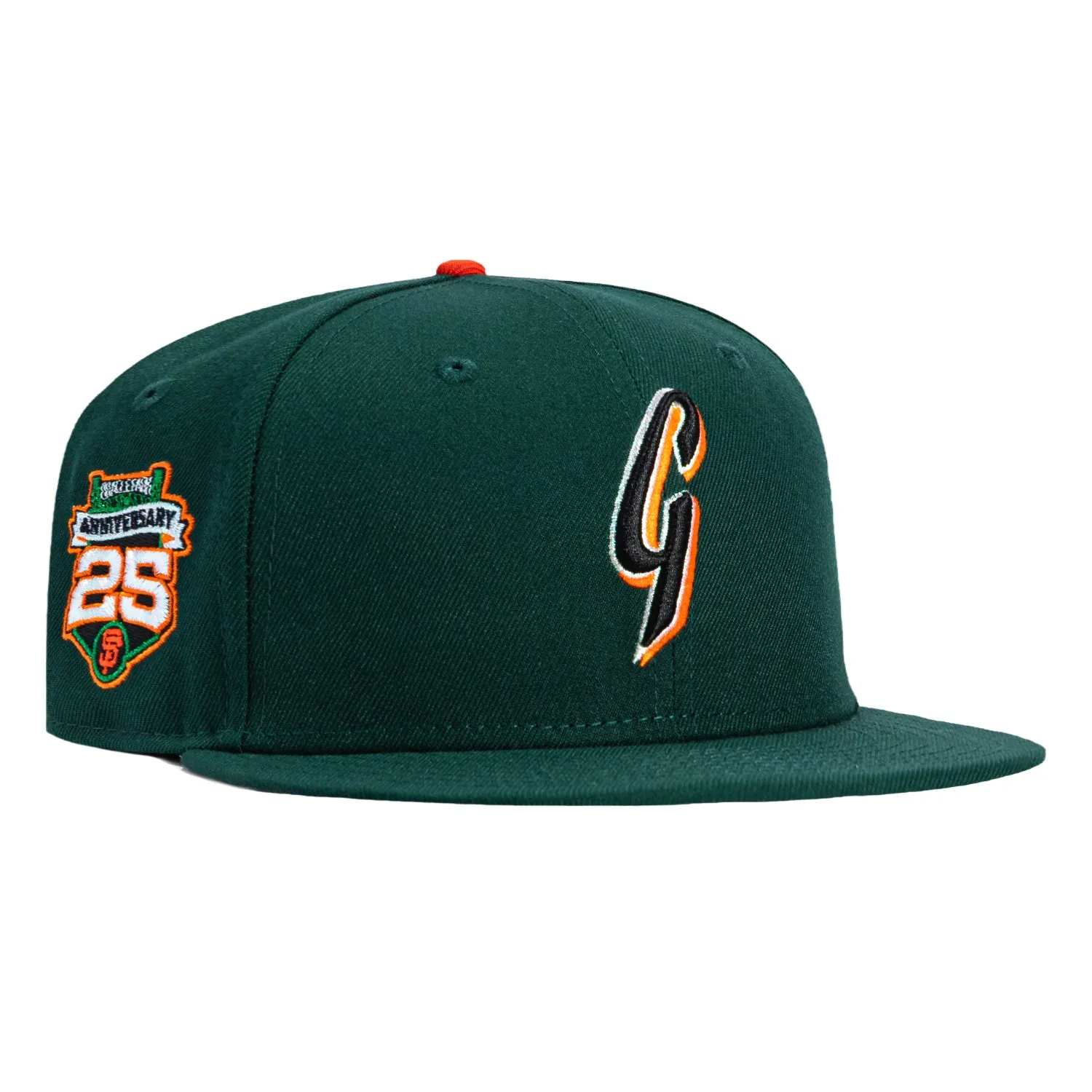New Era 59Fifty San Francisco Giants 25th Anniversary Stadium Patch G Hat - Green sold by Hat Club