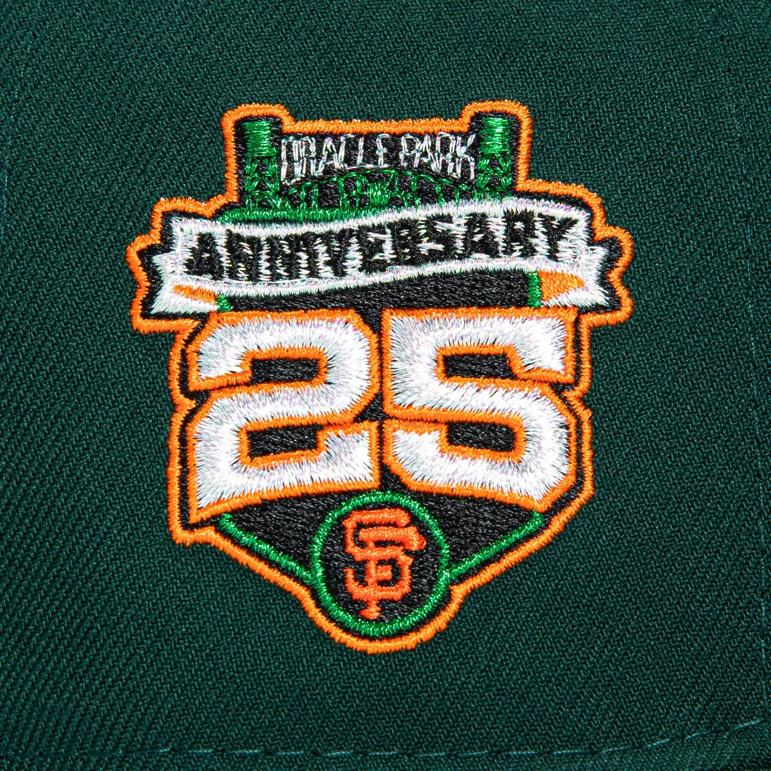 New Era 59Fifty San Francisco Giants 25th Anniversary Stadium Patch G Hat - Green sold by Hat Club product image thumbnail 5