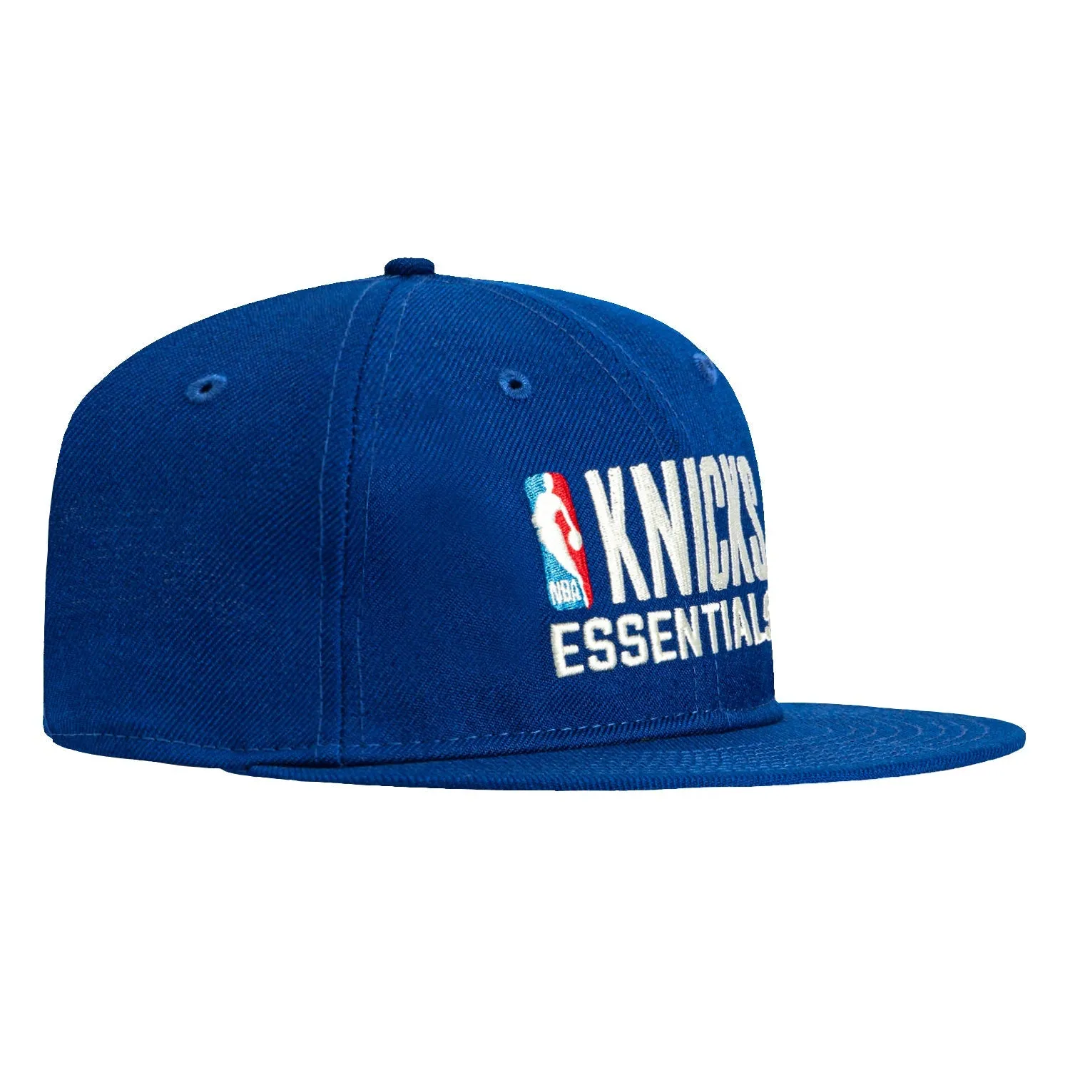 New Era 9Fifty Fear of God New York Knicks Essentials Snapback Retro Crown Hat - Royal sold by Hat Club