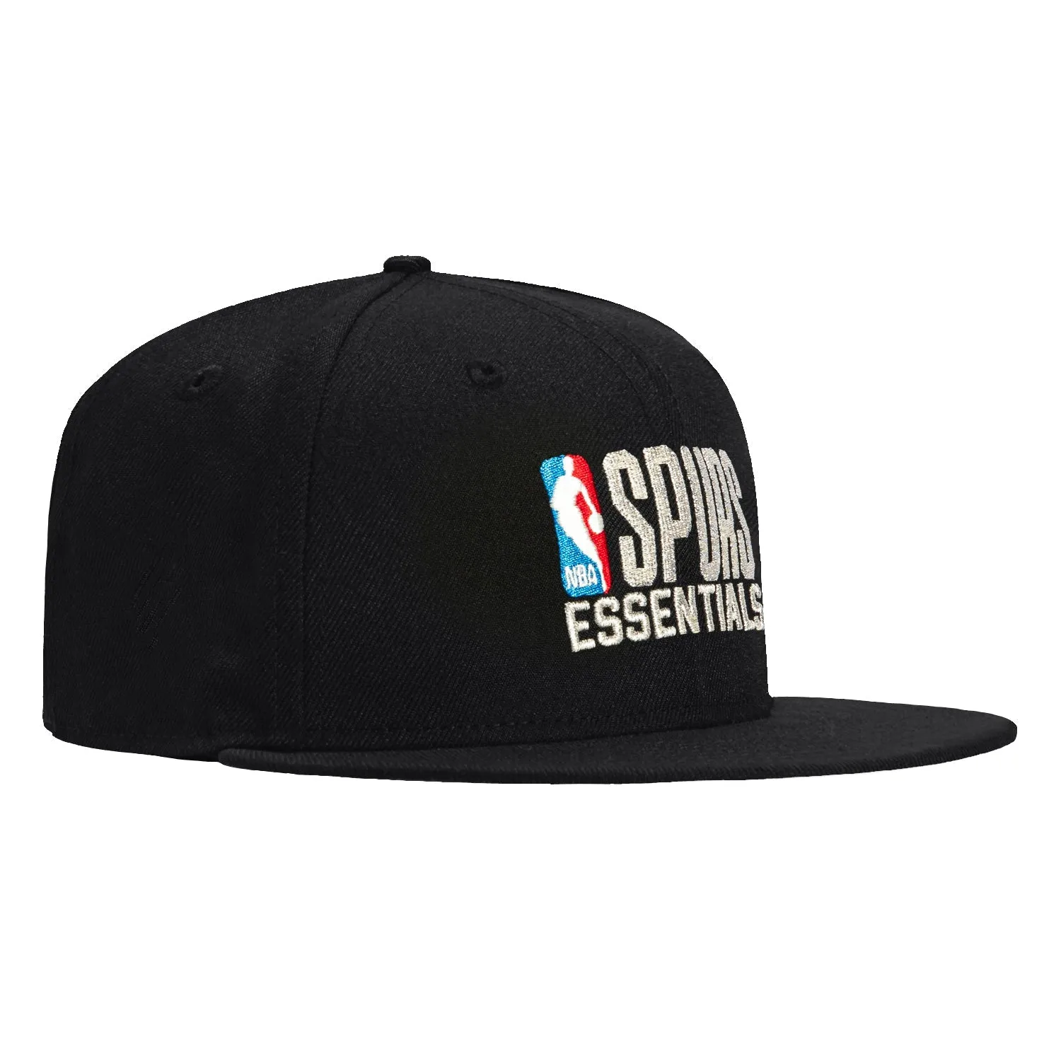 New Era 9Fifty Fear of God San Antonio Spurs Essentials Snapback Retro Crown Hat - Black sold by Hat Club