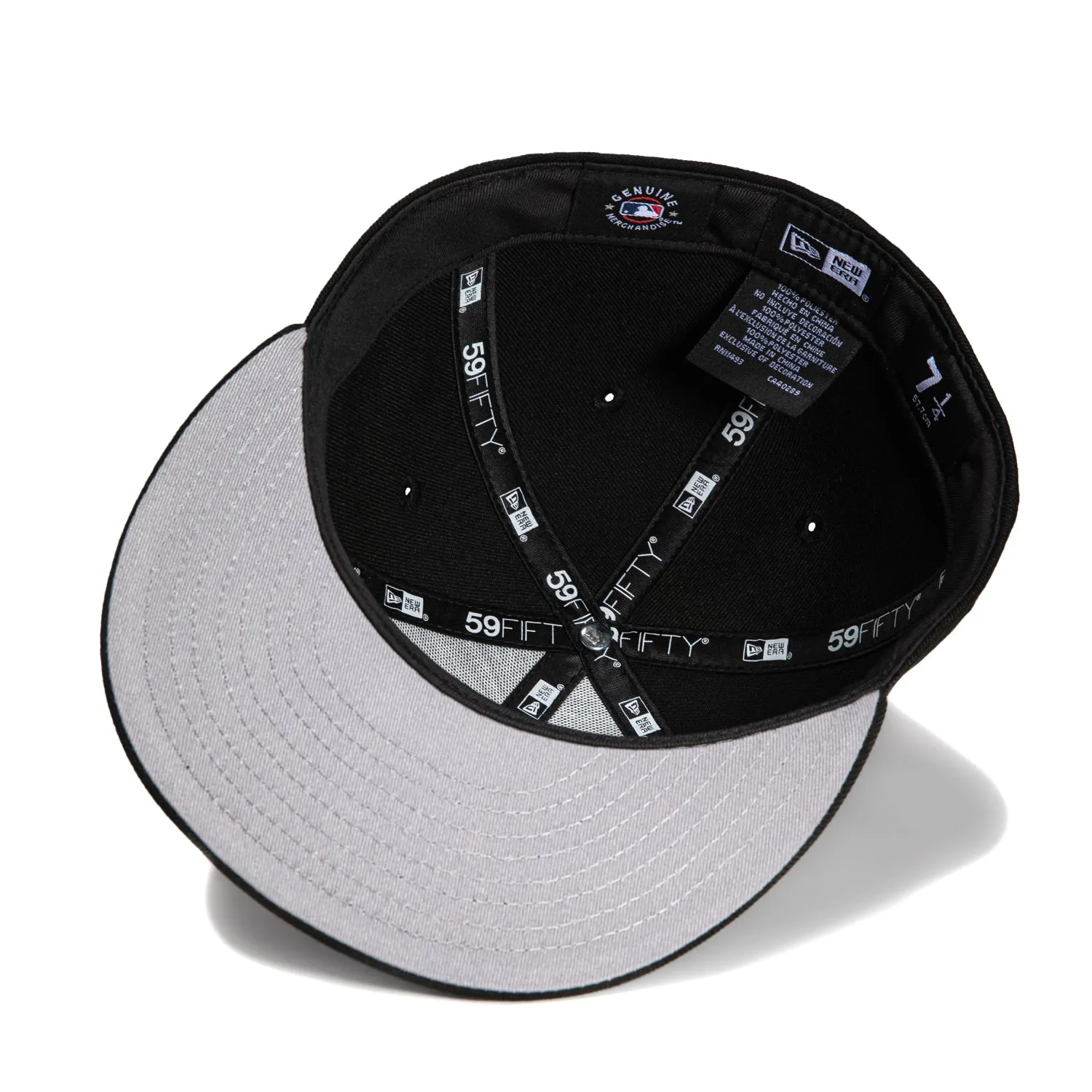 New Era 59Fifty Los Angeles Dodgers Heart Hat - Black, Purple, Gold sold by Hat Club product image thumbnail 2