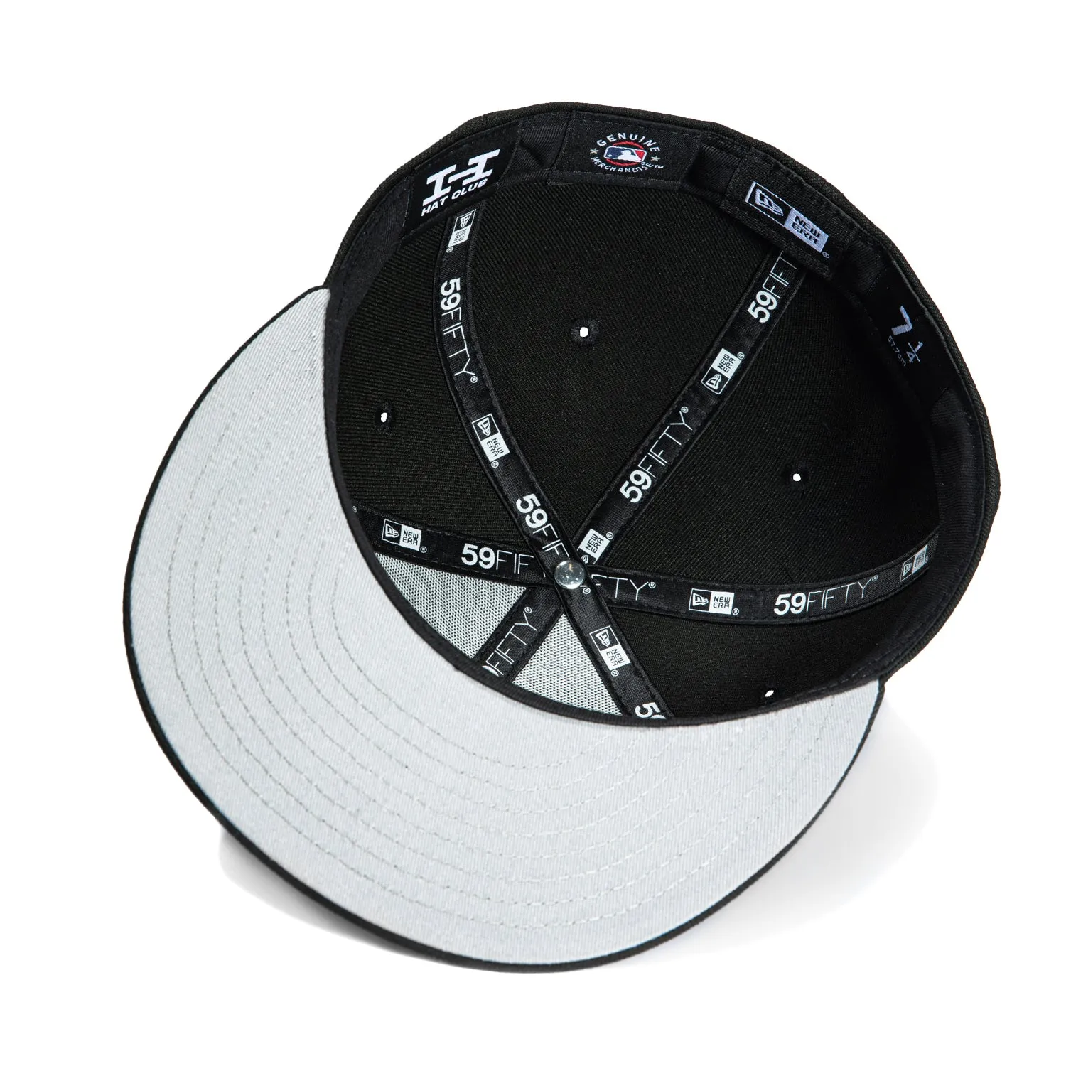 New Era 59Fifty Los Angeles Dodgers 2024 World Series Champions Patch Hat - Black, White sold by Hat Club product image thumbnail 2