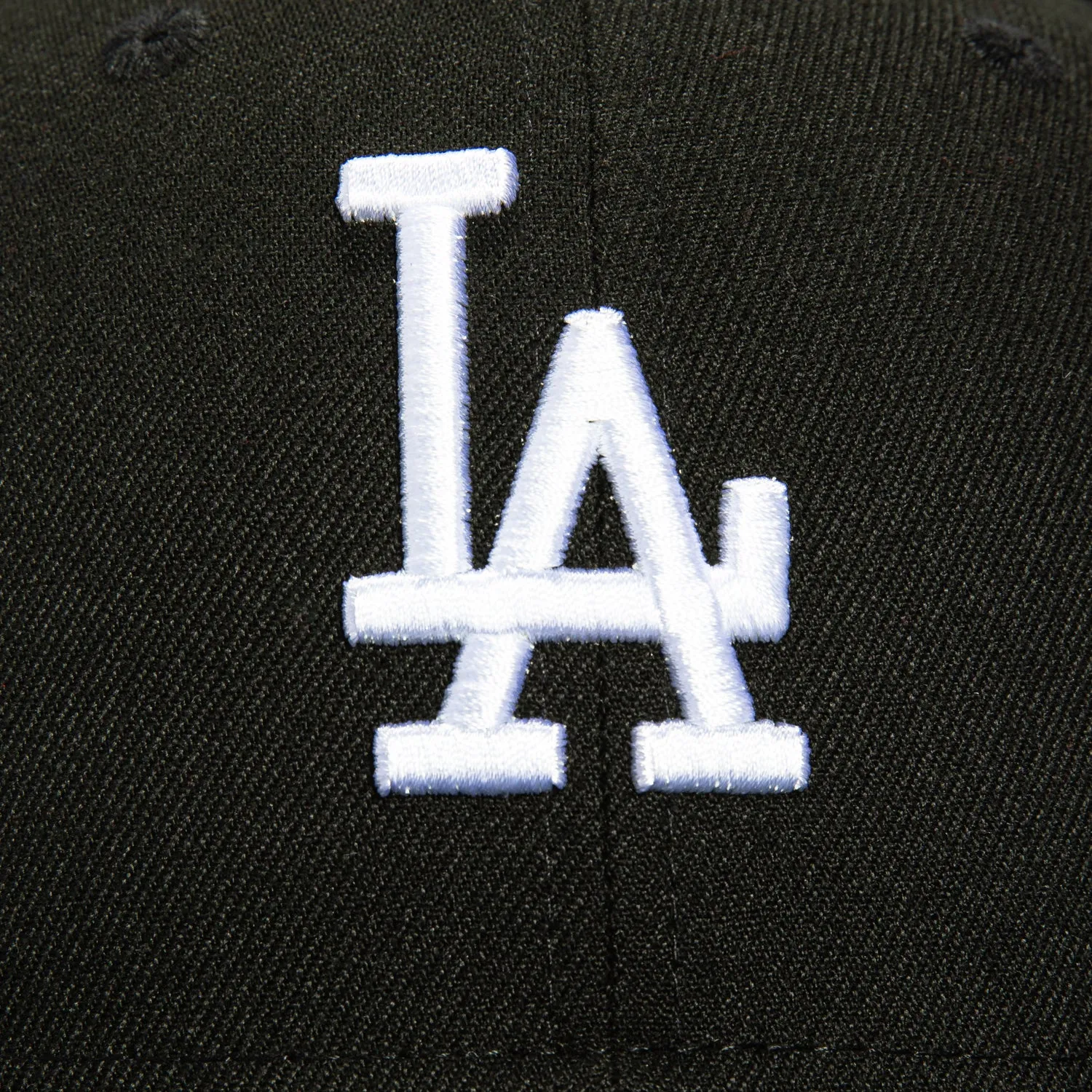 New Era 59Fifty Los Angeles Dodgers 2024 World Series Champions Patch Hat - Black, White sold by Hat Club product image thumbnail 4