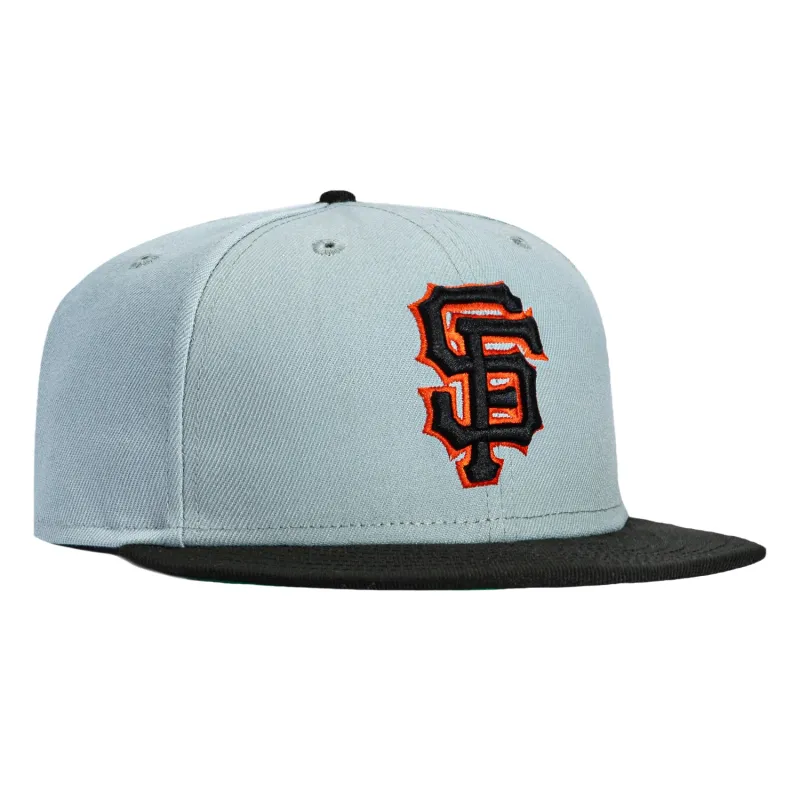 New Era 59Fifty San Francisco Giants Hat - Grey, Black, Orange sold by Hat Club