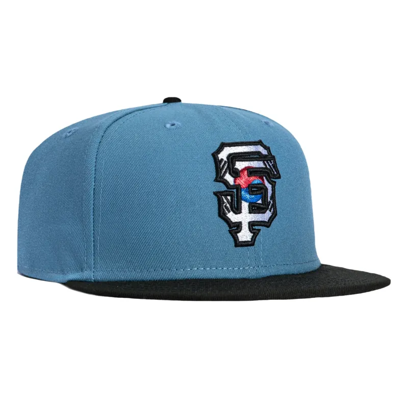 New Era 59Fifty San Francisco Giants Korean Flag Fill Hat - Indigo, Black made by New Era