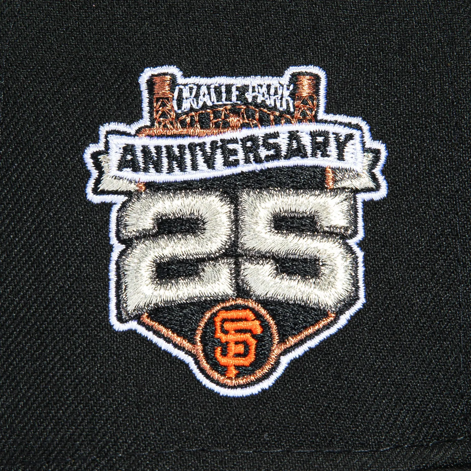 New Era 59Fifty San Francisco Giants 25th Anniversary Stadium Patch Hat - Black sold by Hat Club product image thumbnail 5