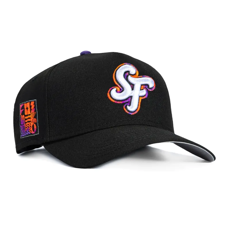 New Era 9Forty A-Frame San Francisco Giants 2025 City Connect Patch OTC Snapback Hat - Black made by New Era