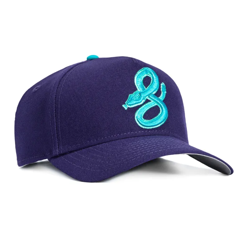 New Era 9Forty A-Frame Arizona Diamondbacks 2025 City Connect Snapback Hat - Purple, Teal made by New Era