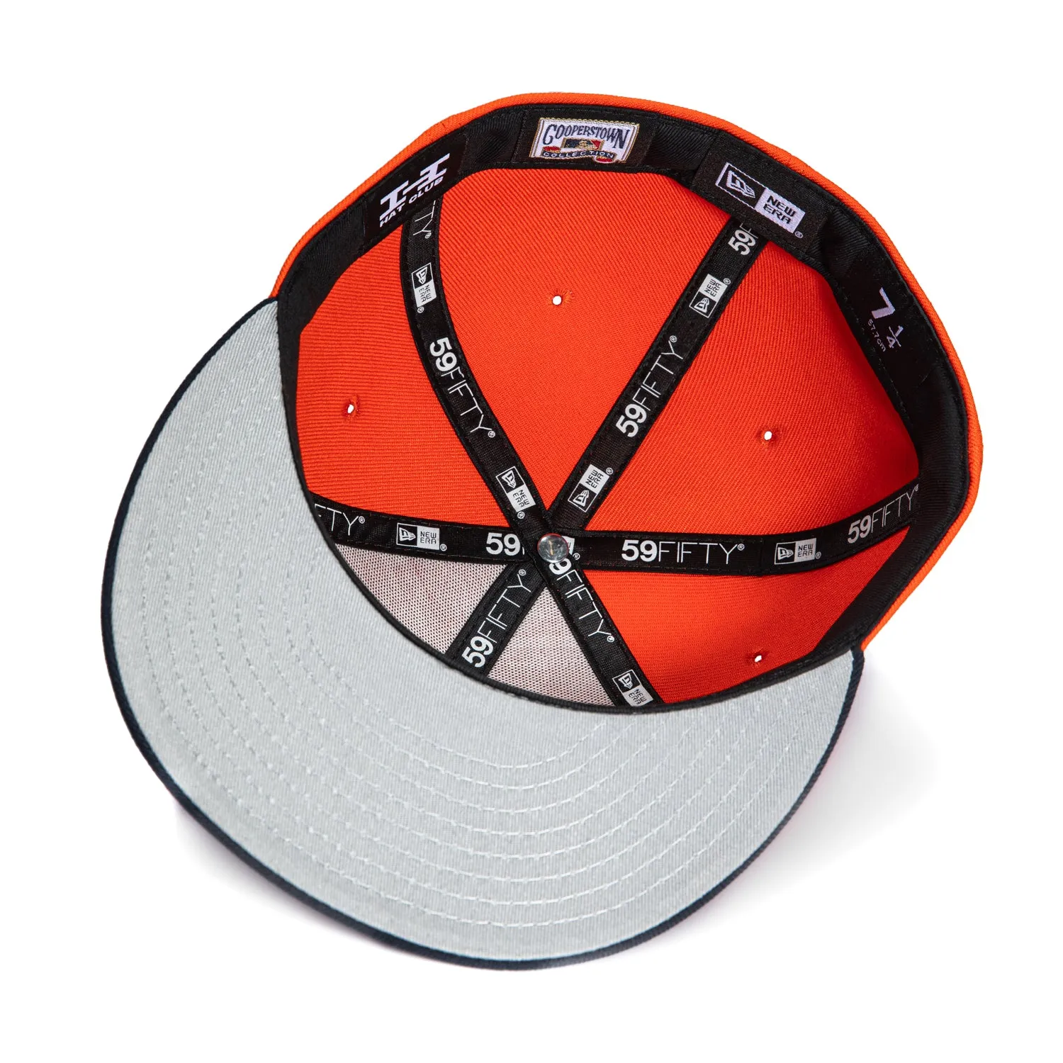 New Era 59Fifty Detroit Tigers 1984 World Series Patch Hat - Orange, Navy sold by Hat Club product image thumbnail 2