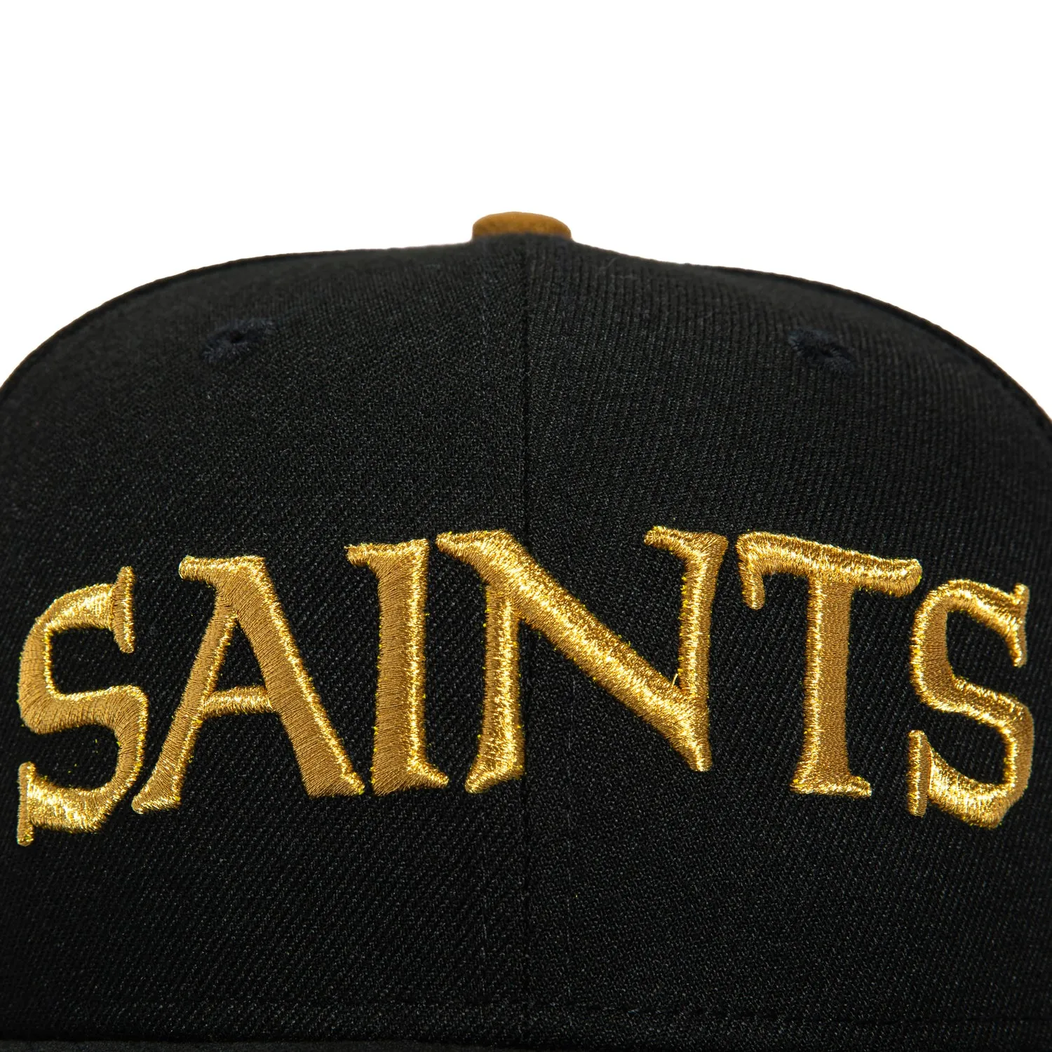 New Era 59Fifty New Orleans Saints 2010 Super Bowl Patch Word Pink UV Hat - Black sold by Hat Club product image thumbnail 4