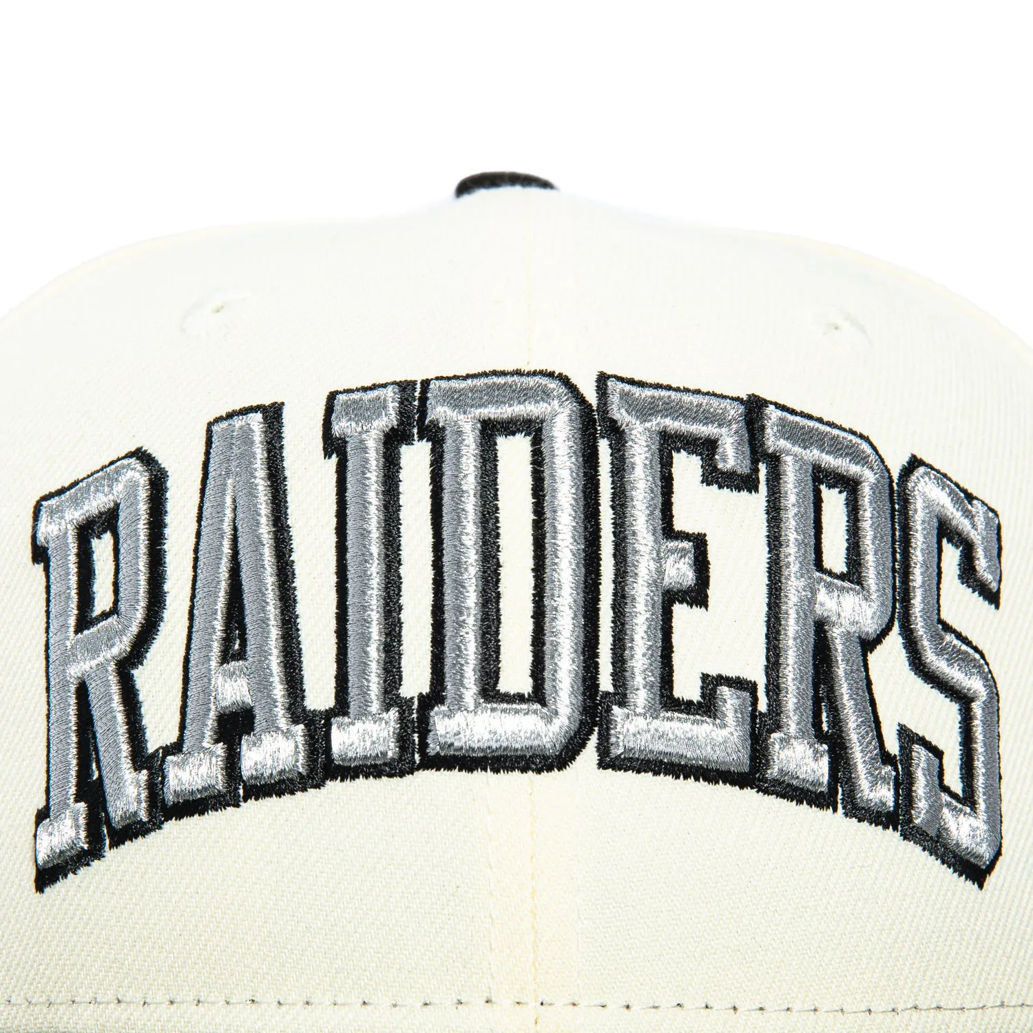 New Era 59Fifty Las Vegas Raiders 1977 Super Bowl Patch Arch Pink UV Hat - White, Black sold by Hat Club product image thumbnail 4