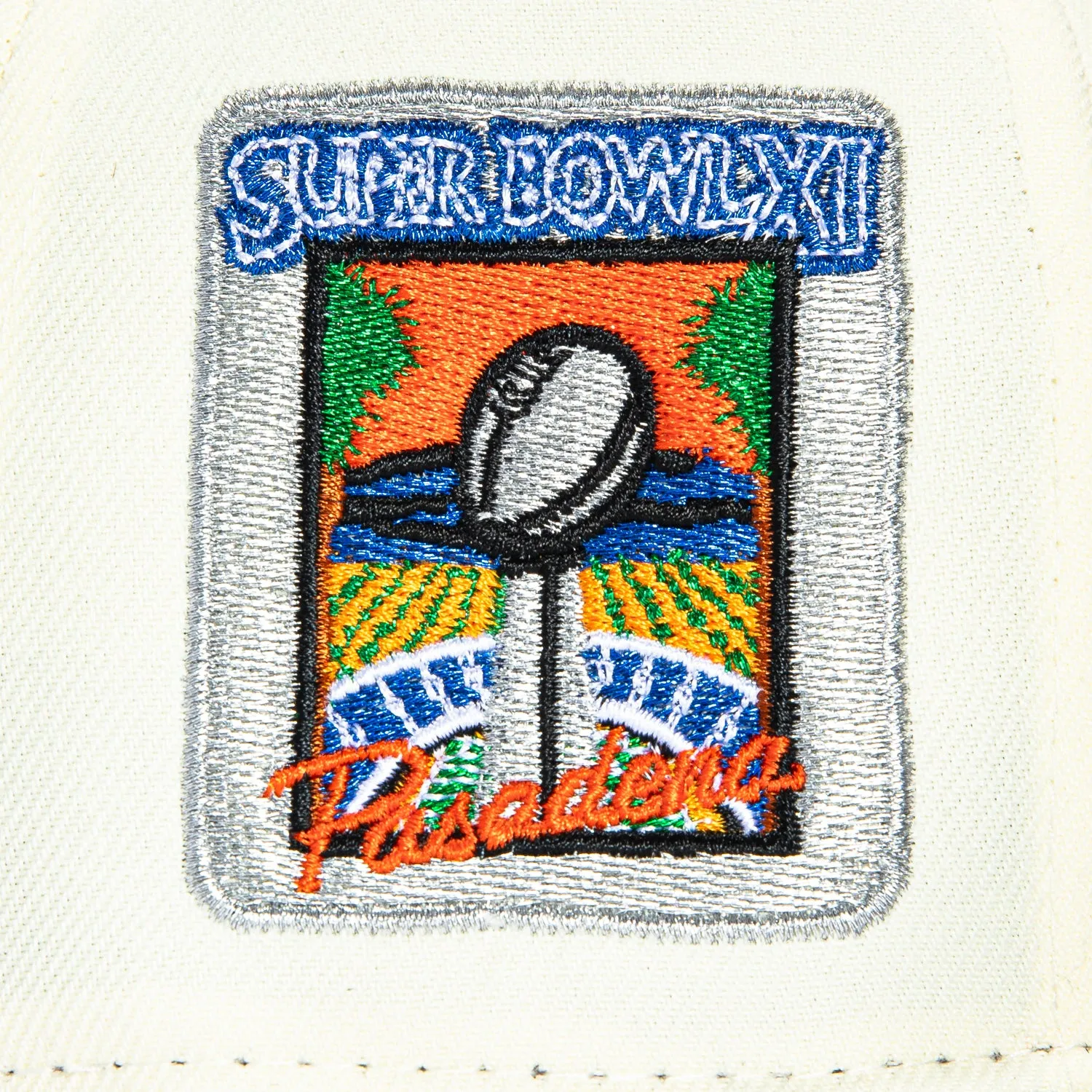 New Era 59Fifty Las Vegas Raiders 1977 Super Bowl Patch Arch Pink UV Hat - White, Black sold by Hat Club product image thumbnail 5