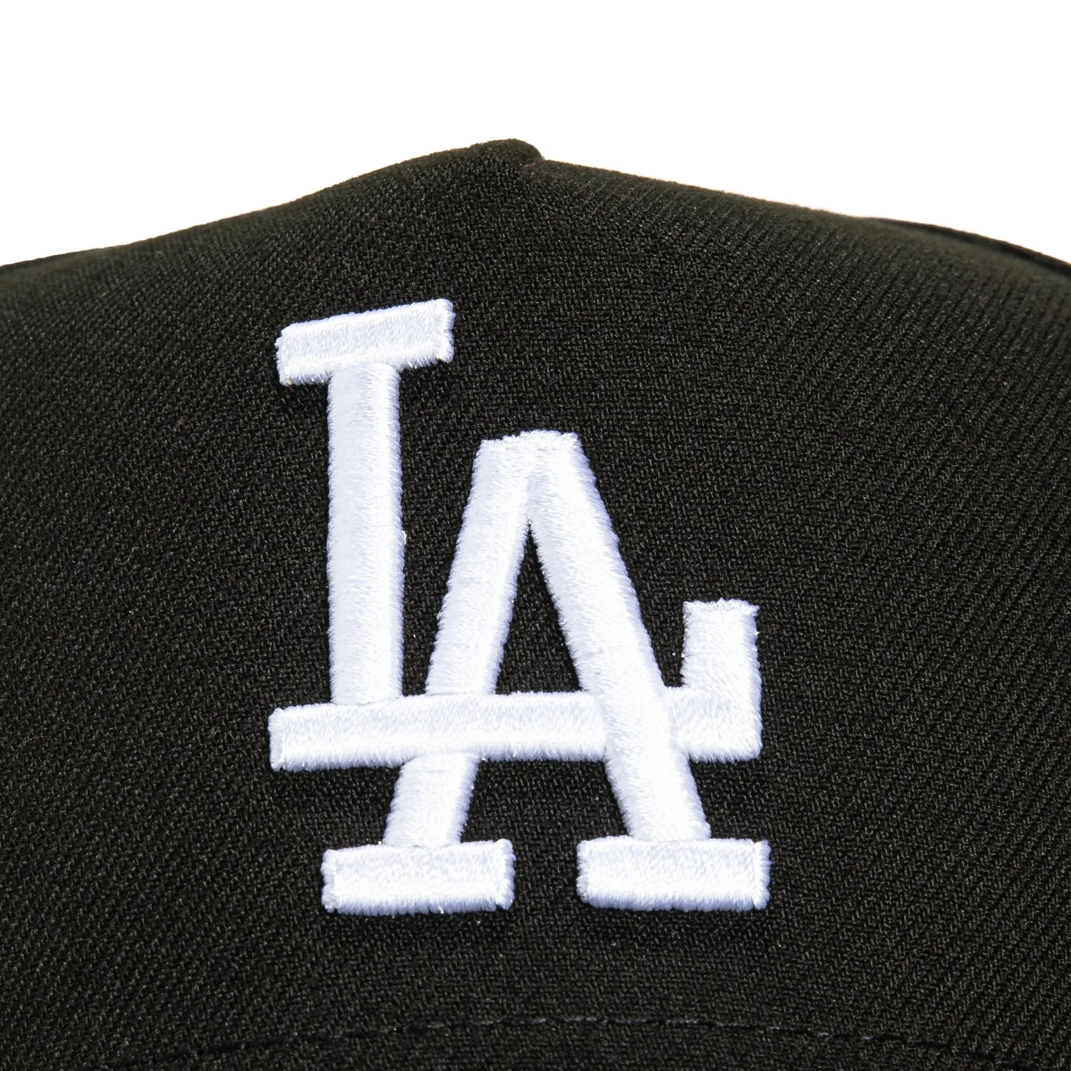 New Era 9Forty A-Frame Los Angeles Dodgers 50th Anniversary Stadium Patch Snapback Hat - Black, Navy sold by Hat Club product image thumbnail 3