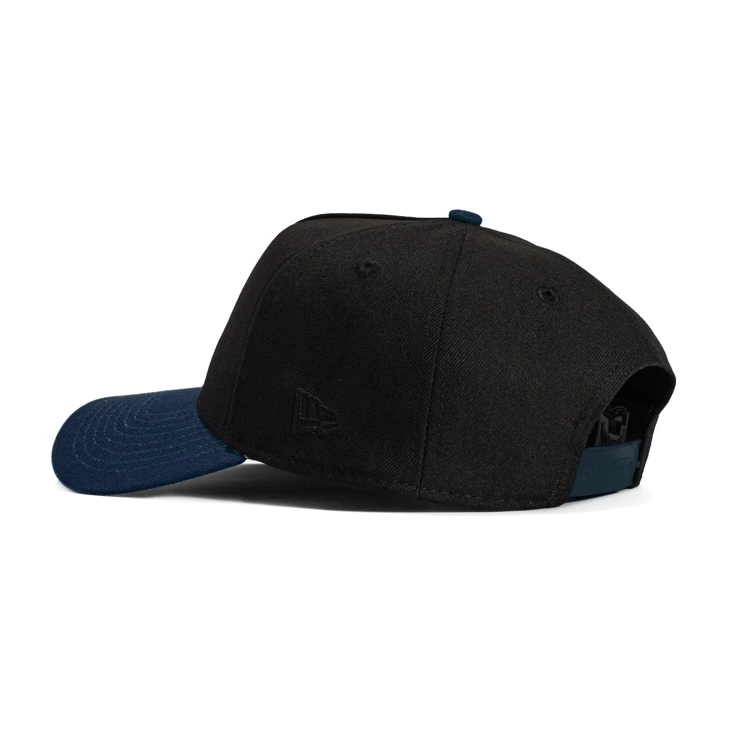 New Era 9Forty A-Frame Los Angeles Dodgers 50th Anniversary Stadium Patch Snapback Hat - Black, Navy sold by Hat Club product image thumbnail 2