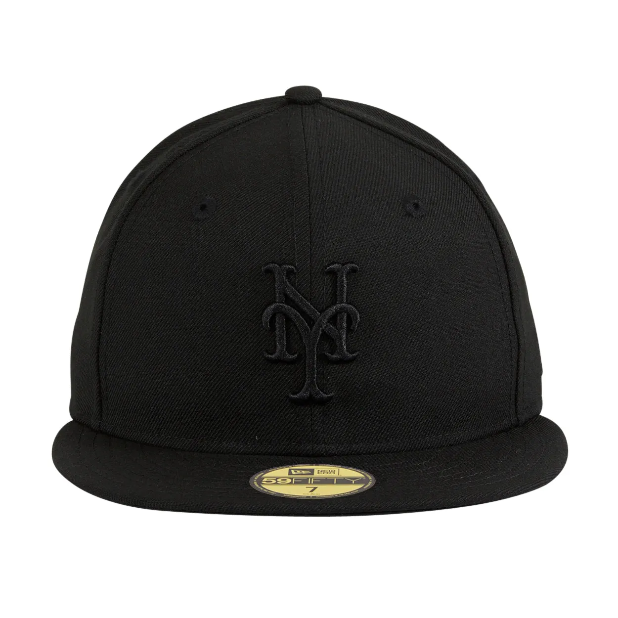 New Era 59Fifty New York Mets Hat - Black, Black sold by Hat Club