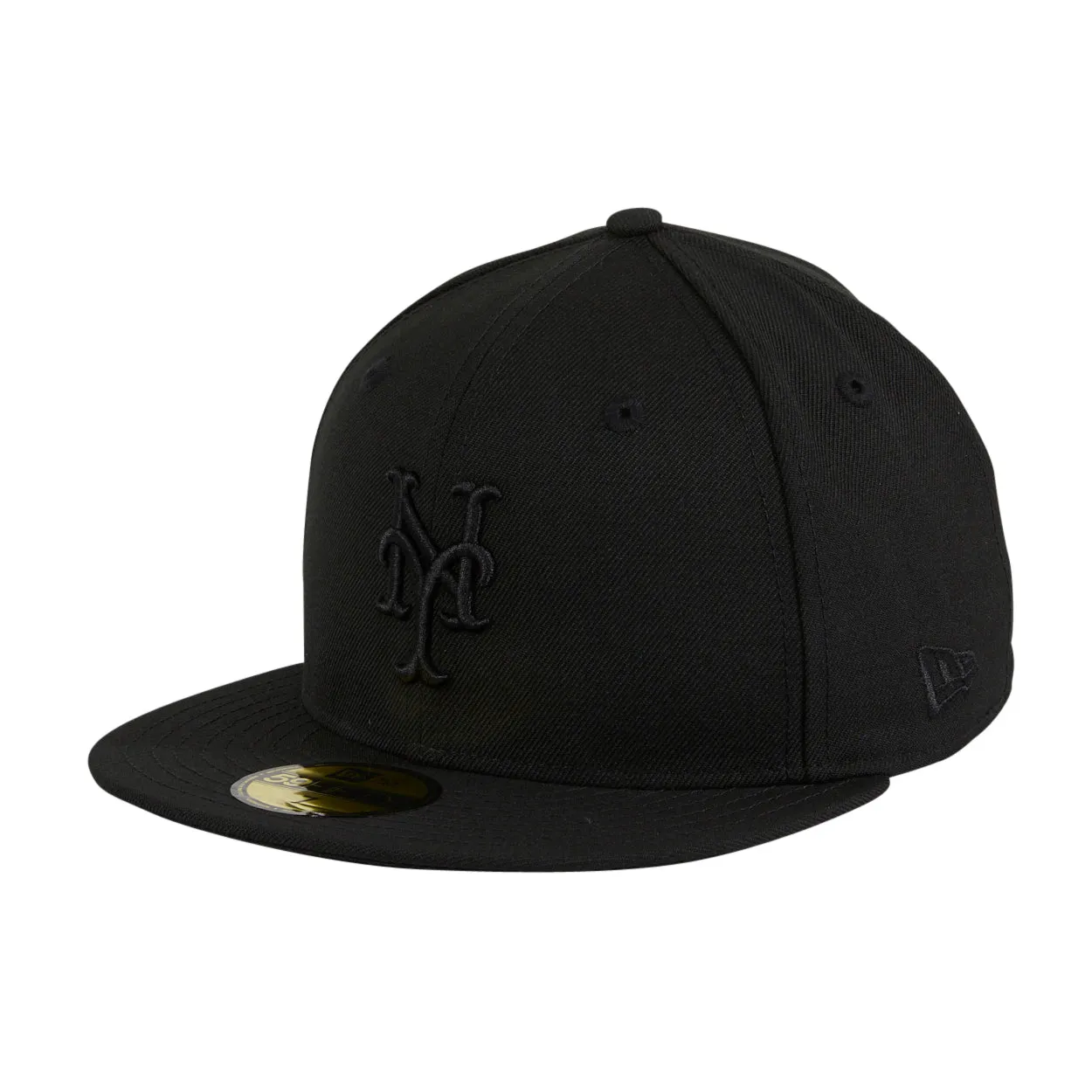 New Era 59Fifty New York Mets Hat - Black, Black sold by Hat Club product image thumbnail 2