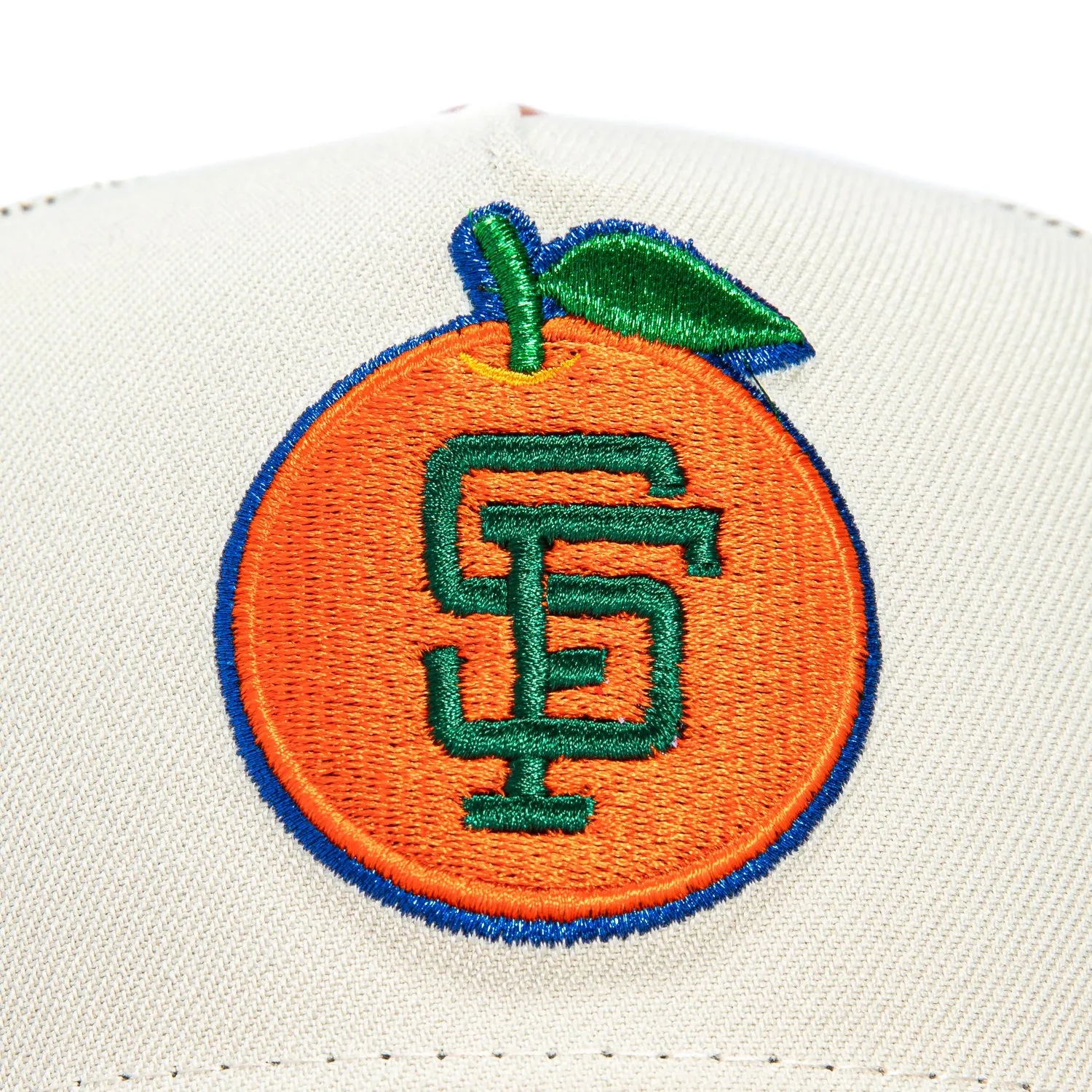 New Era 9Forty A-Frame San Francisco Giants Snapback Trucker Orange Hat - Stone, Brown sold by Hat Club product image thumbnail 3