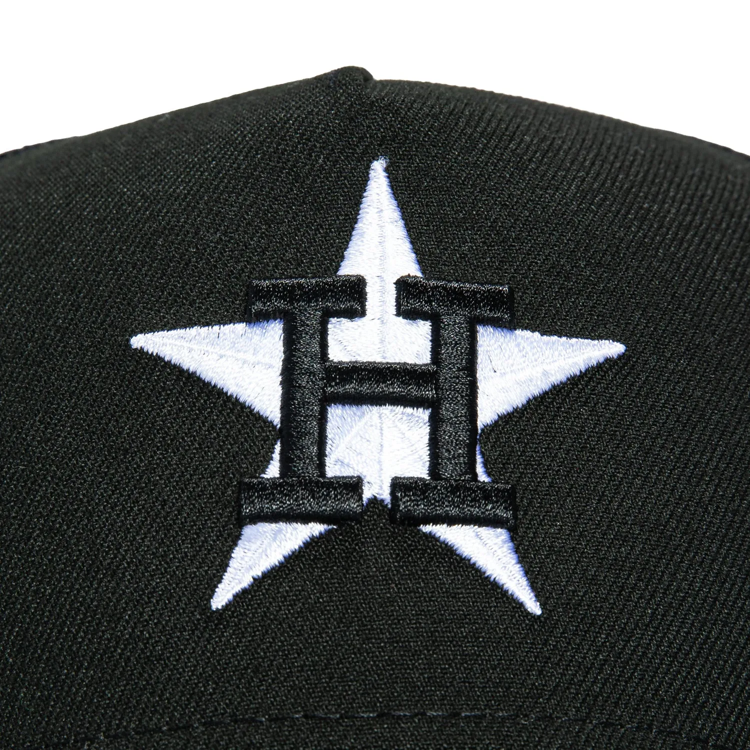 New Era 9Forty A-Frame Houston Astros Trucker Snapback Hat - Black, White sold by Hat Club product image thumbnail 3