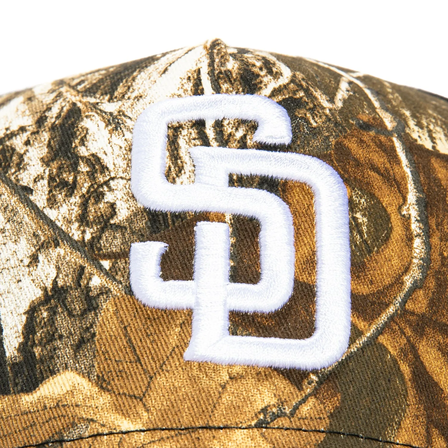 New Era 9Forty A-Frame San Diego Padres Snapback Trucker Hat - Realtree, Black sold by Hat Club product image thumbnail 3