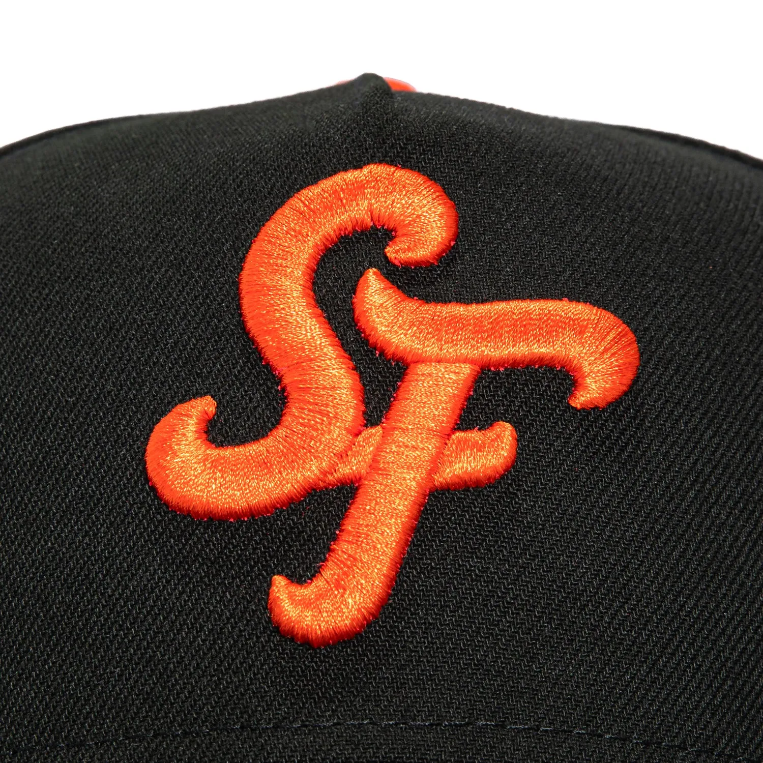 New Era 9Forty A-Frame San Francisco Giants 2025 City Connect Snapback Hat - Black, Orange sold by Hat Club product image thumbnail 3