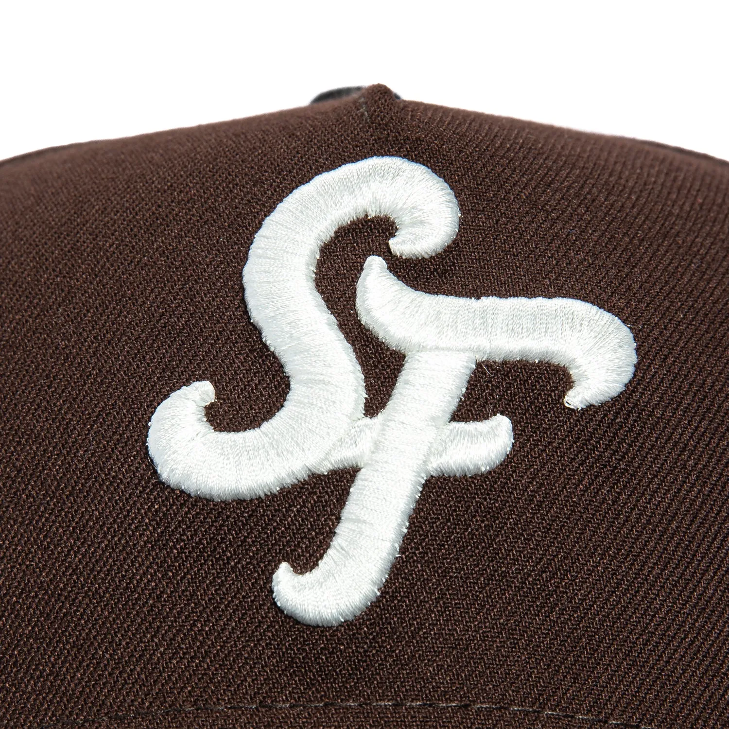 New Era 9Forty A-Frame San Francisco Giants 2025 City Connect Snapback Hat - Brown, Black, Ivory sold by Hat Club product image thumbnail 3