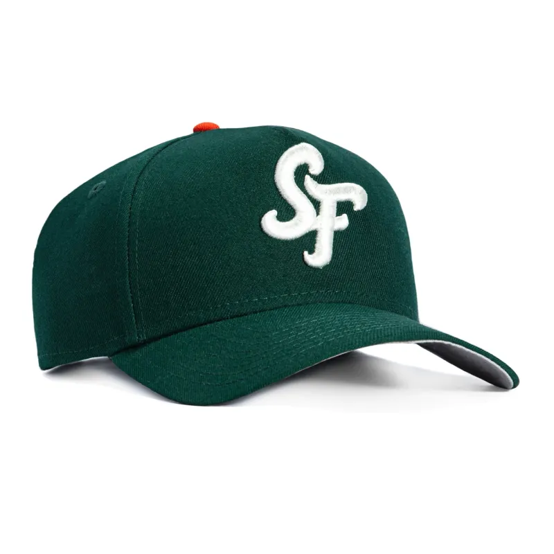 New Era 9Forty A-Frame San Francisco Giants 2025 City Connect Snapback Hat - Green, Ivory sold by Hat Club