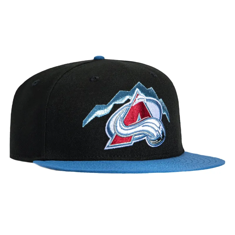New Era 59Fifty Colorado Avalanche Mountain Hat - Black, Indigo sold by Hat Club