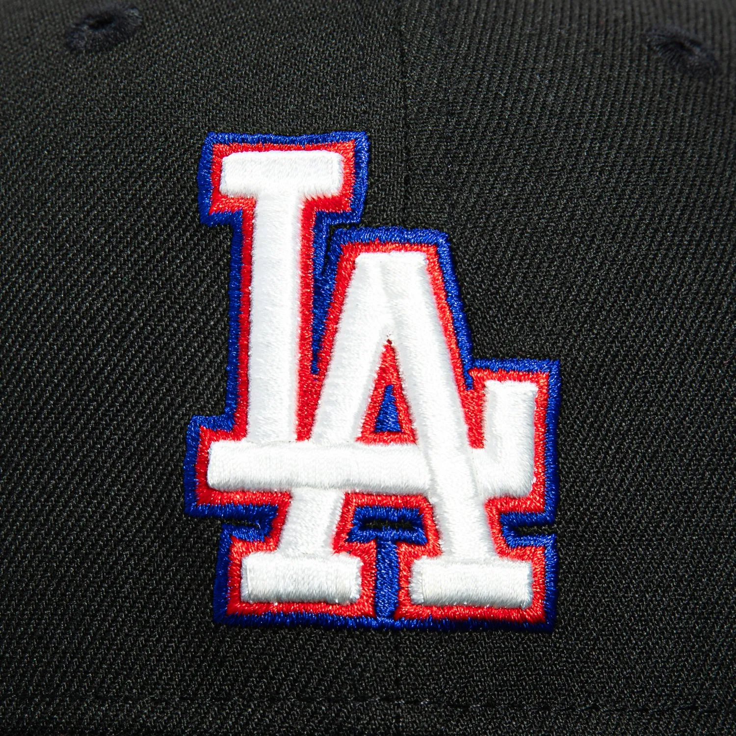 New Era 59Fifty Los Angeles Dodgers Korean Flag Patch Hat - Black, Ivory, Red, Royal sold by Hat Club product image thumbnail 4