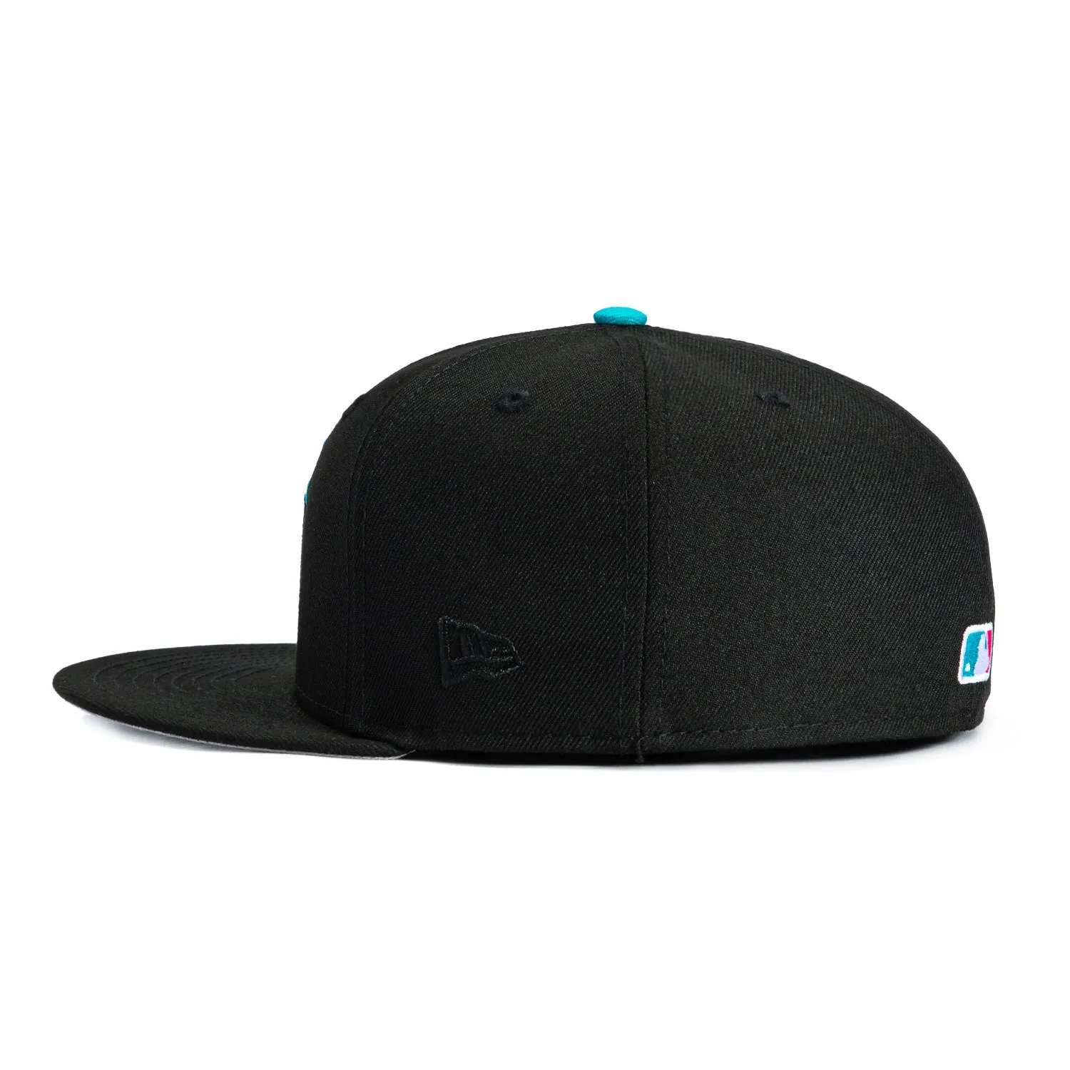 New Era 59Fifty Miami Marlins 2025 City Connect Hat - Black, Teal, Magenta sold by Hat Club product image thumbnail 3