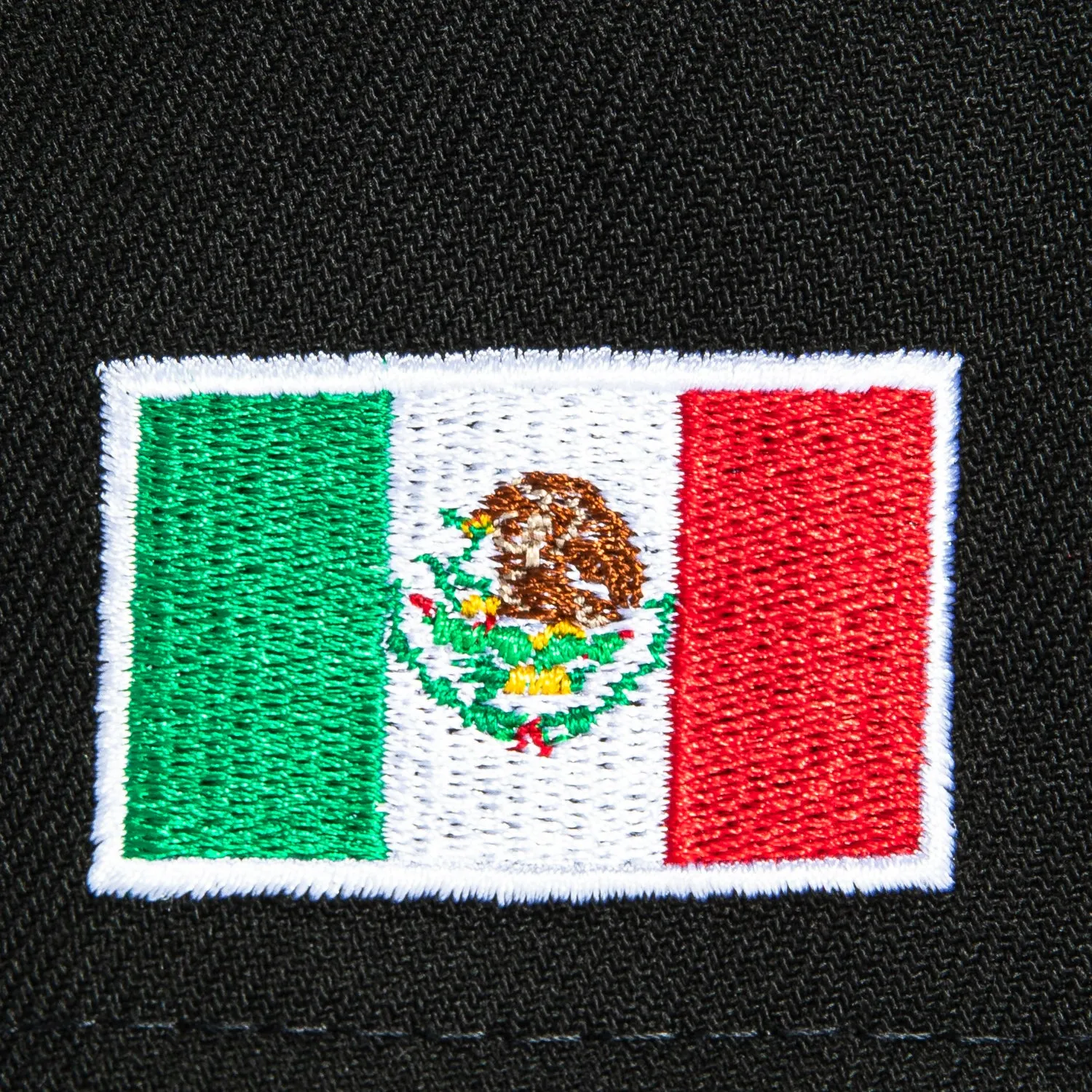 New Era 9Forty A-Frame Chicago Blackhawks Mexico Flag Patch Snapback Hat - Black sold by Hat Club product image thumbnail 4