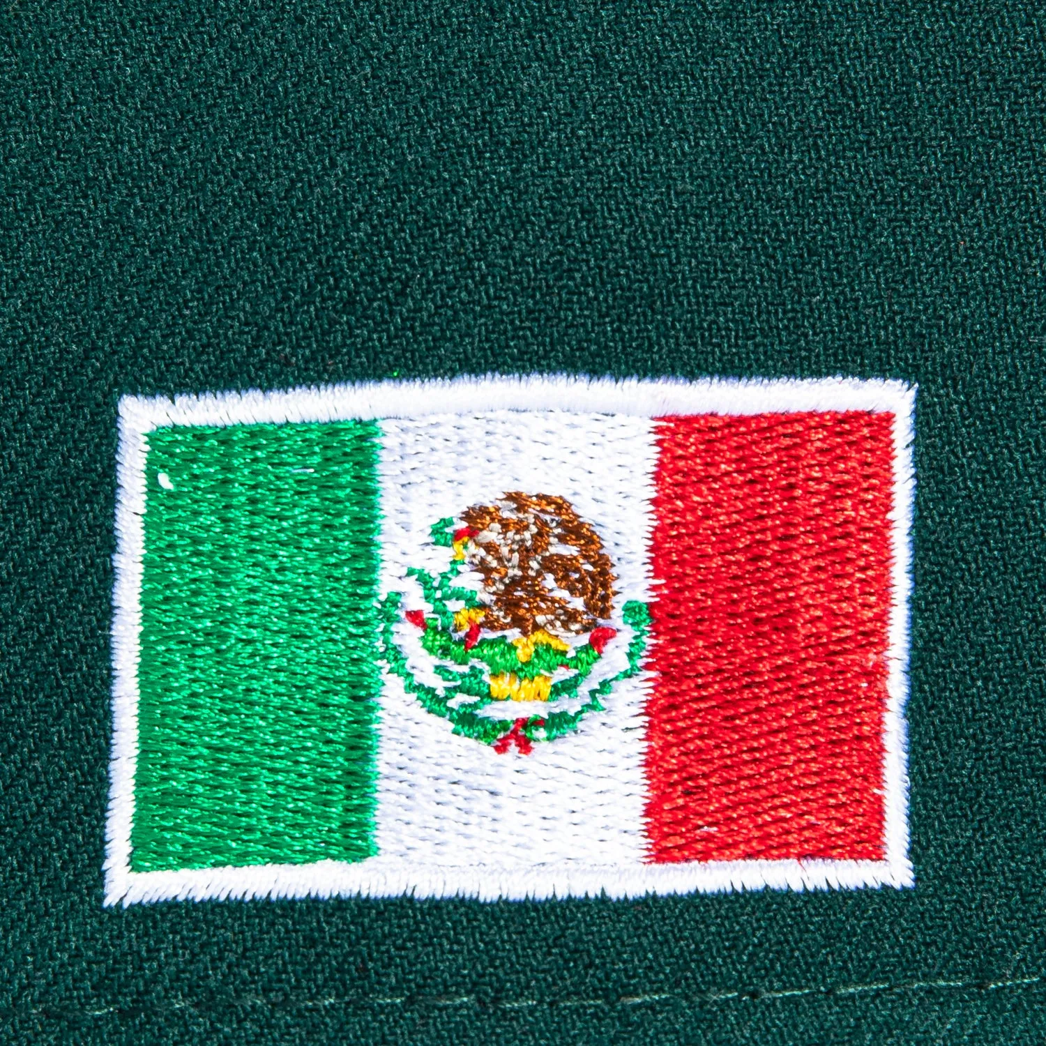 New Era 9Forty A-Frame Chicago Blackhawks Mexico Flag Patch Snapback Hat - Green, Black sold by Hat Club product image thumbnail 4