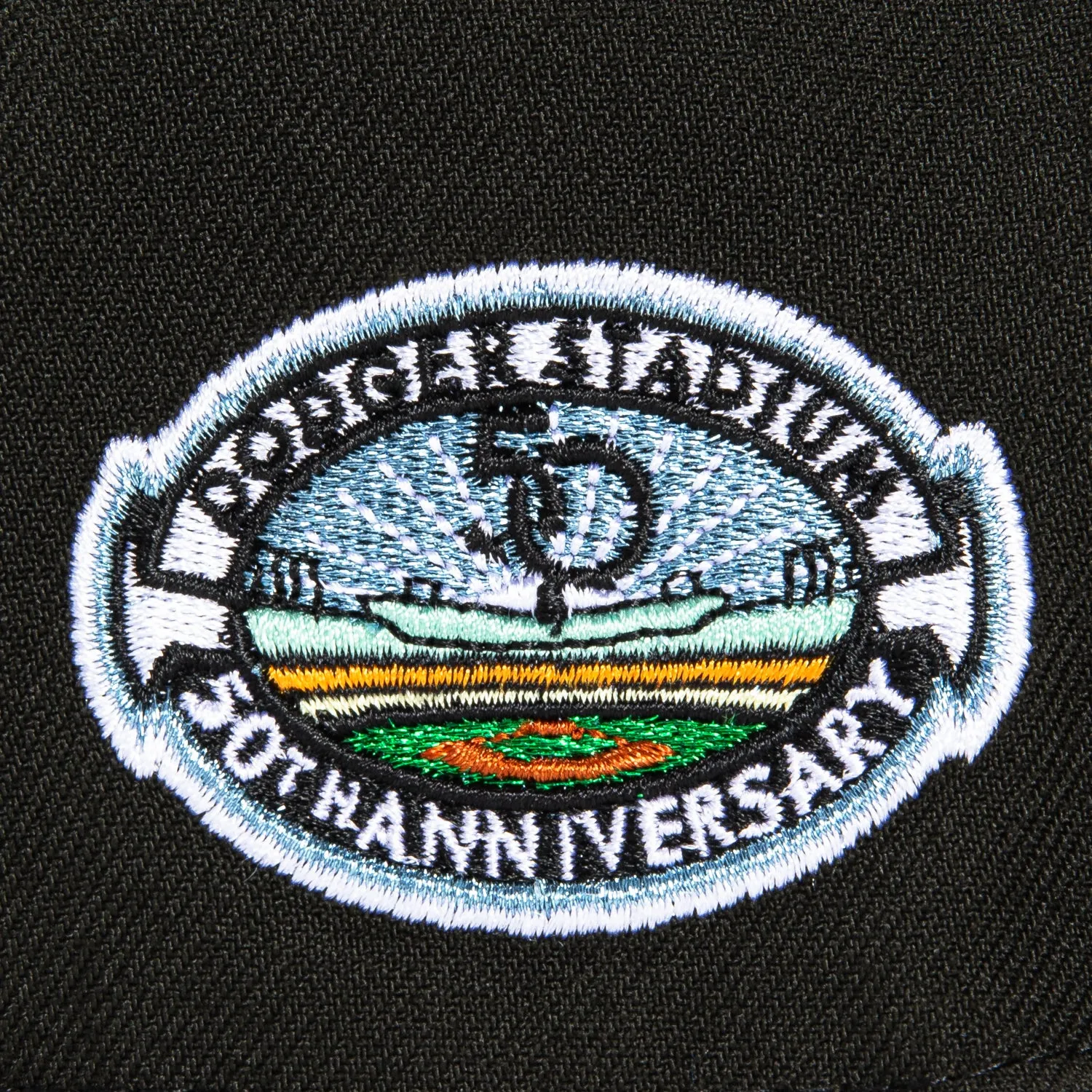 New Era 59Fifty Candy Apple Los Angeles Dodgers 50th Anniversary Stadium Patch Hat - Black, Red sold by Hat Club product image thumbnail 5