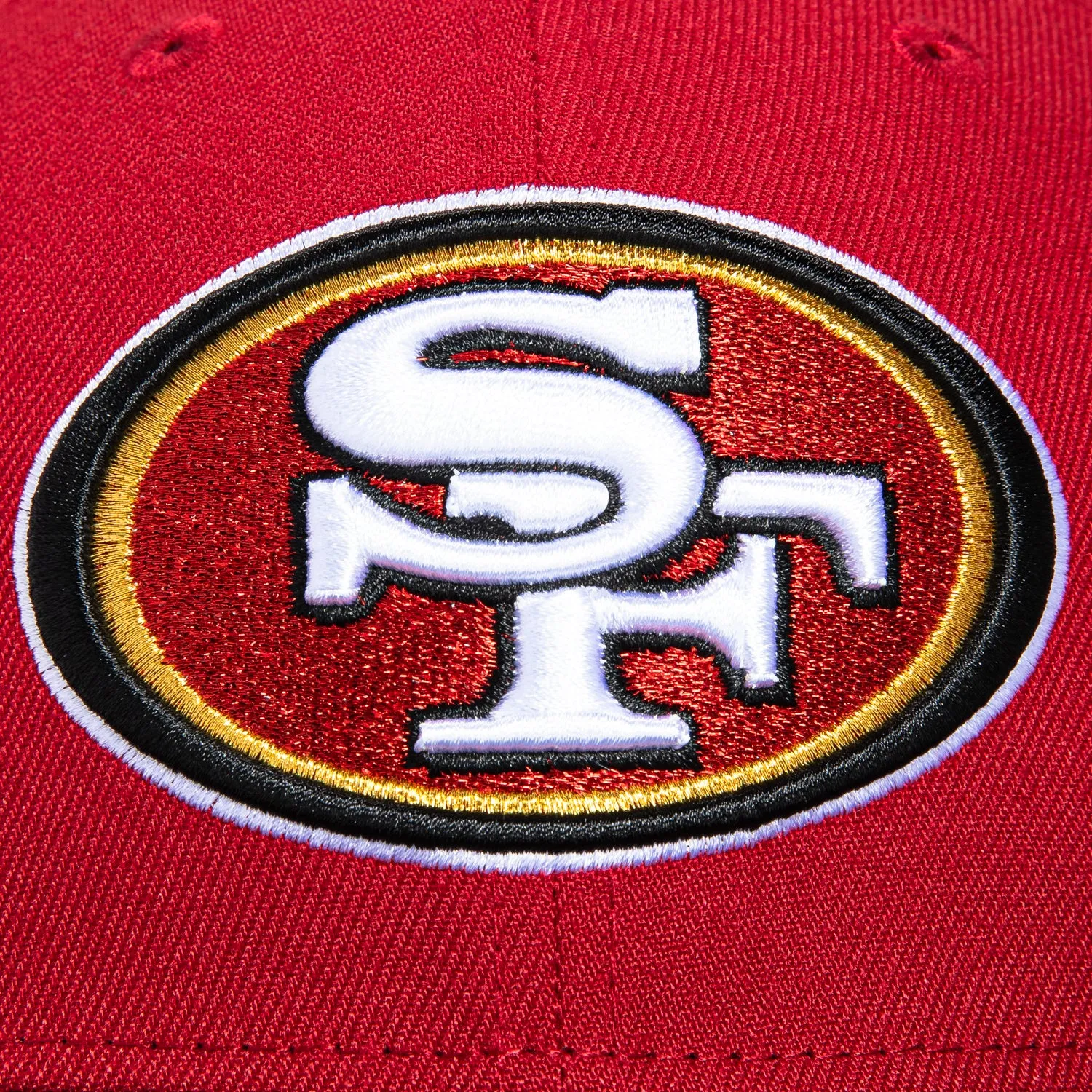 New Era 59Fifty San Francisco 49ers 1996 Draft Patch Hat - Cardinal, Black sold by Hat Club product image thumbnail 4