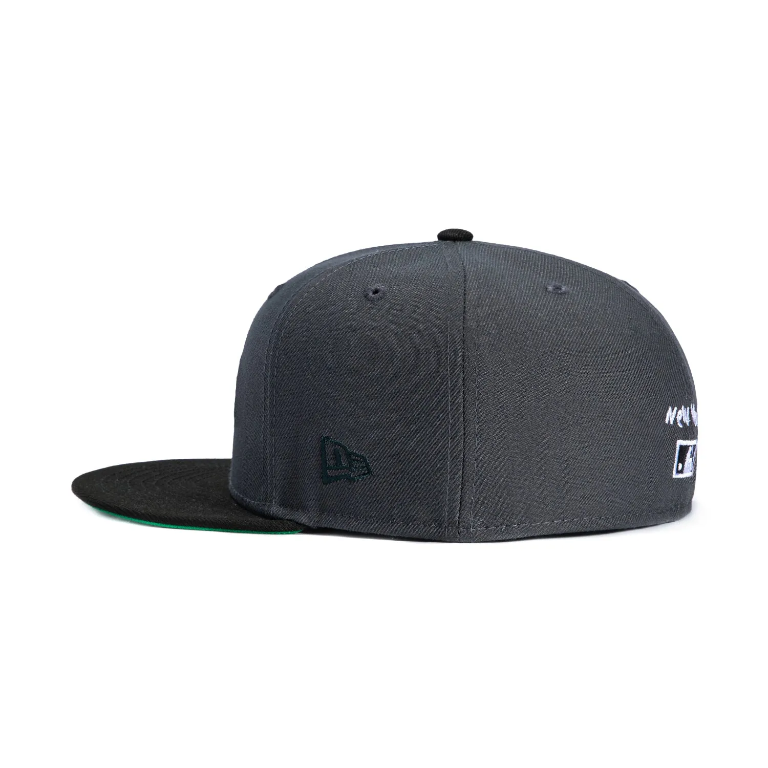 New Era 59Fifty New York Yankees Hat - Graphite, Black sold by Hat Club product image thumbnail 3