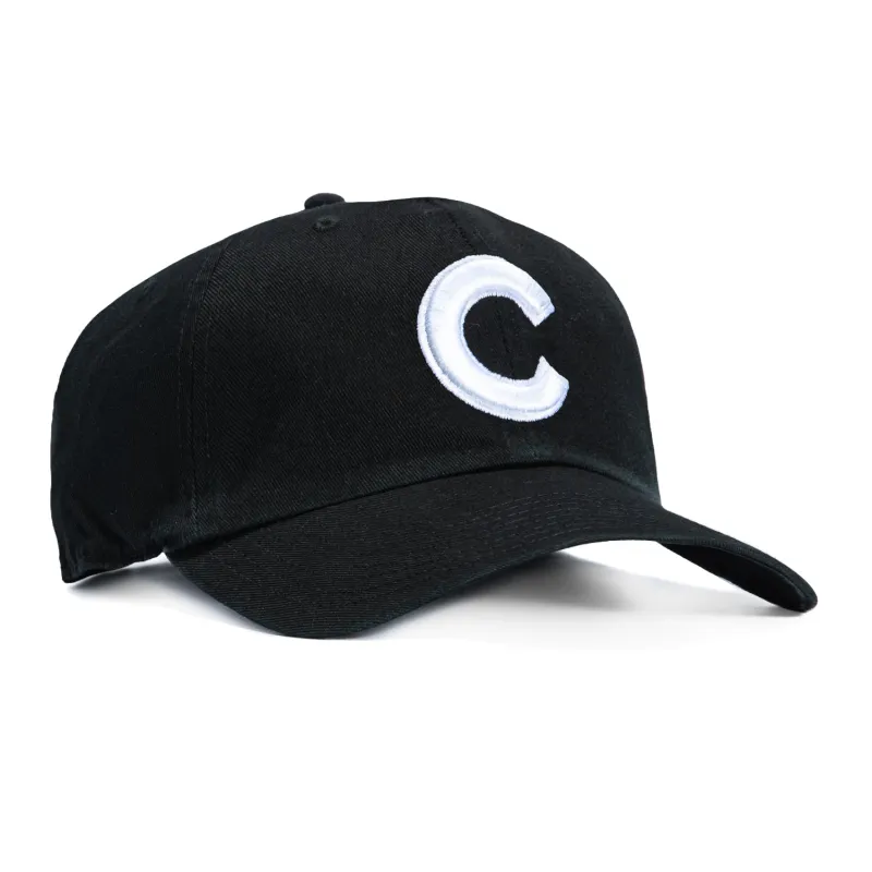 47 Brand Cleanup Chicago Cubs Adjustable Hat - Black, White made by 47