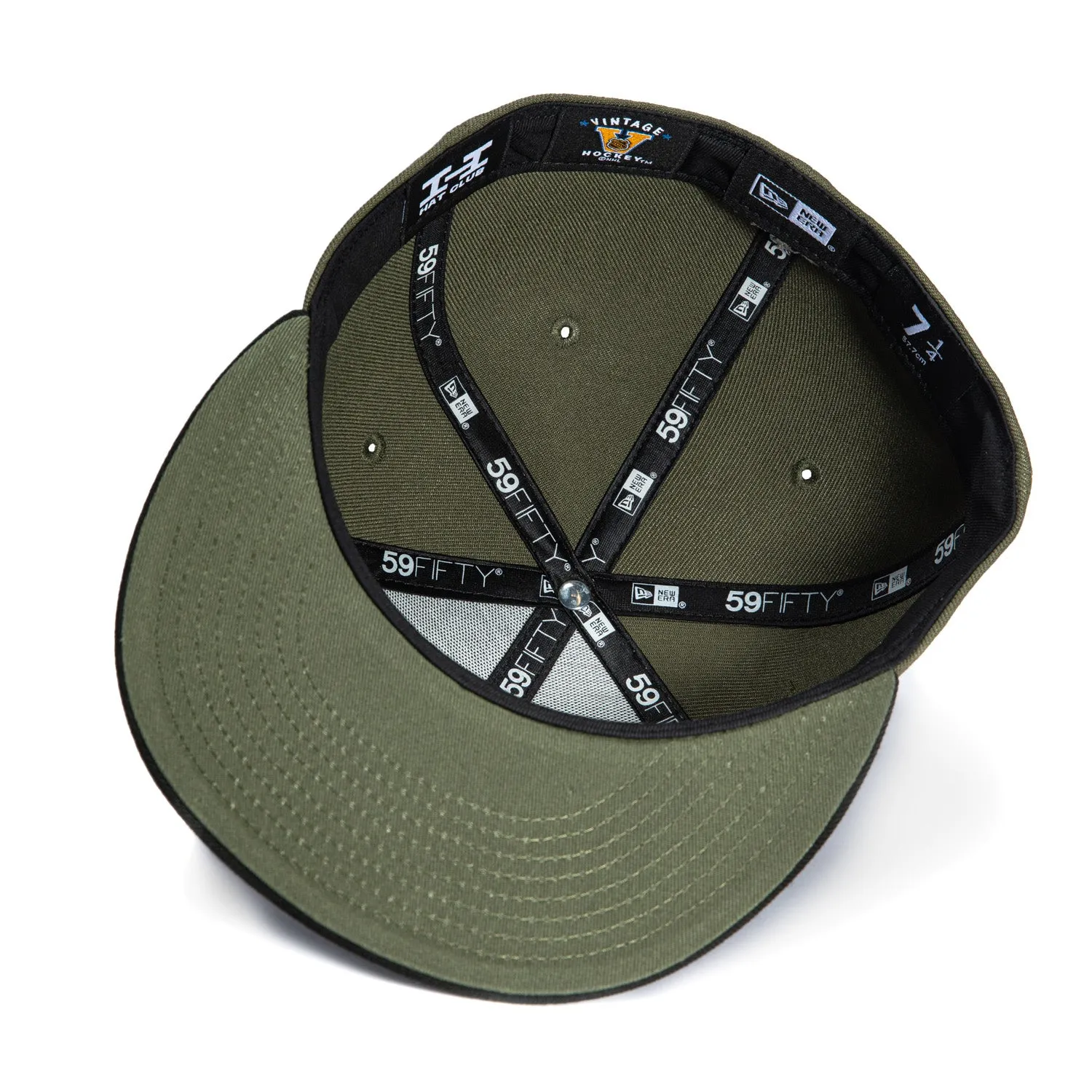 New Era 59Fifty Dallas Stars 10th Anniversary Patch 1993 Hat - Olive, Black, Royal sold by Hat Club product image thumbnail 2