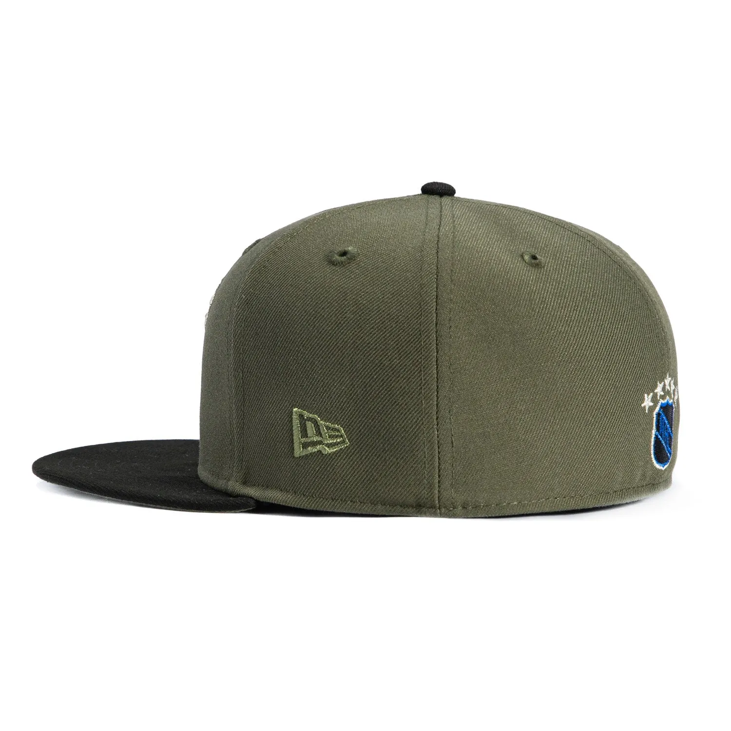 New Era 59Fifty Dallas Stars 10th Anniversary Patch 1993 Hat - Olive, Black, Royal sold by Hat Club product image thumbnail 3