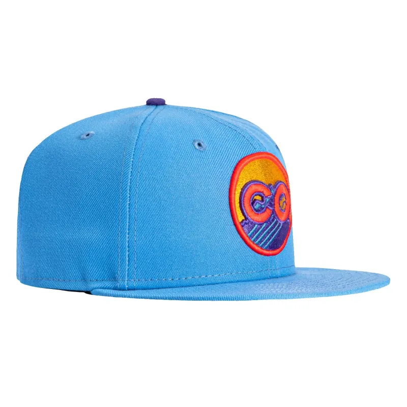New Era 59Fifty Colorado Rockies 2025 City Connect Hat - Light Blue sold by Hat Club